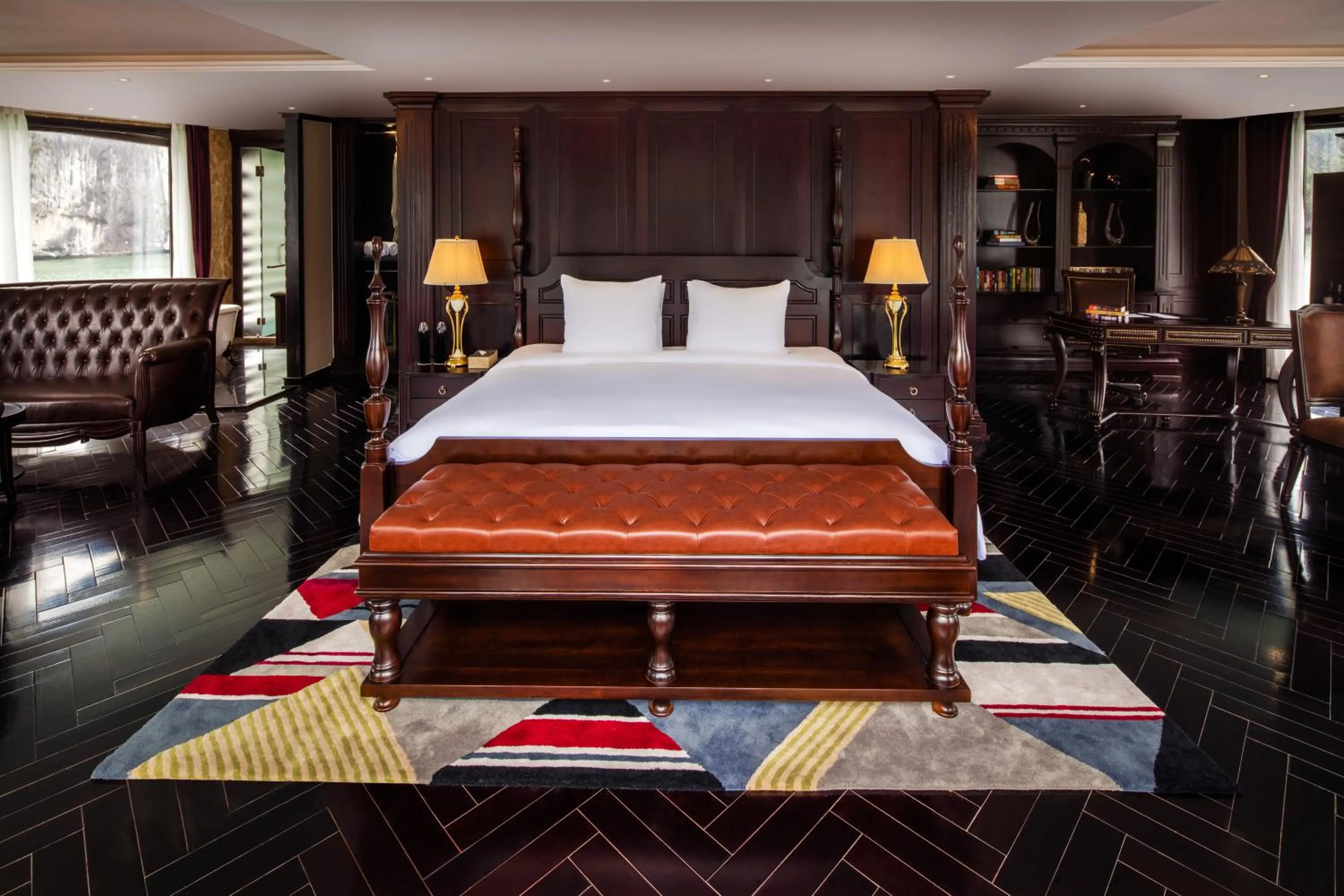 Photo of the whole room, Bed in Ambassador Cruise Halong Bay