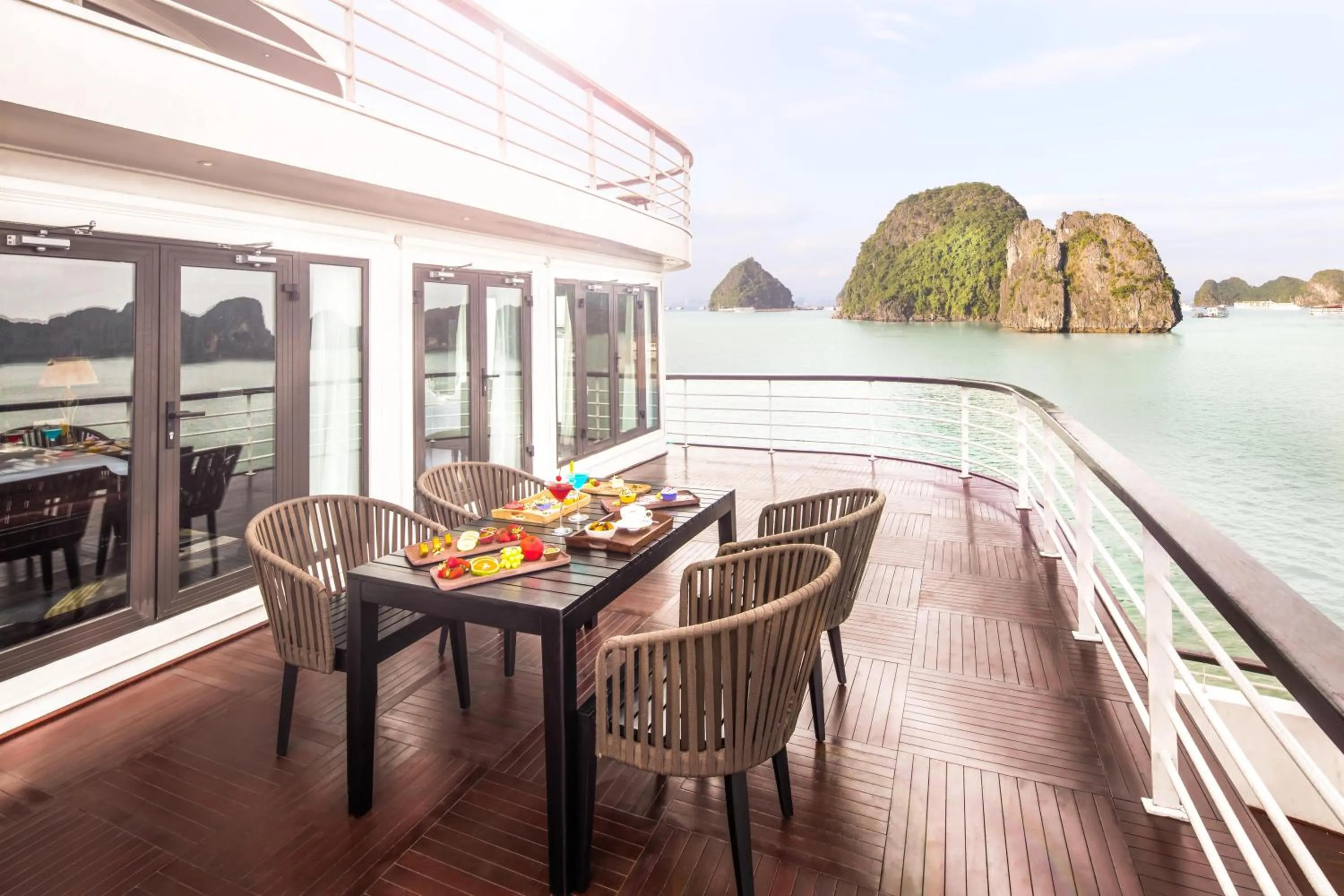 View (from property/room) in Ambassador Cruise Halong Bay