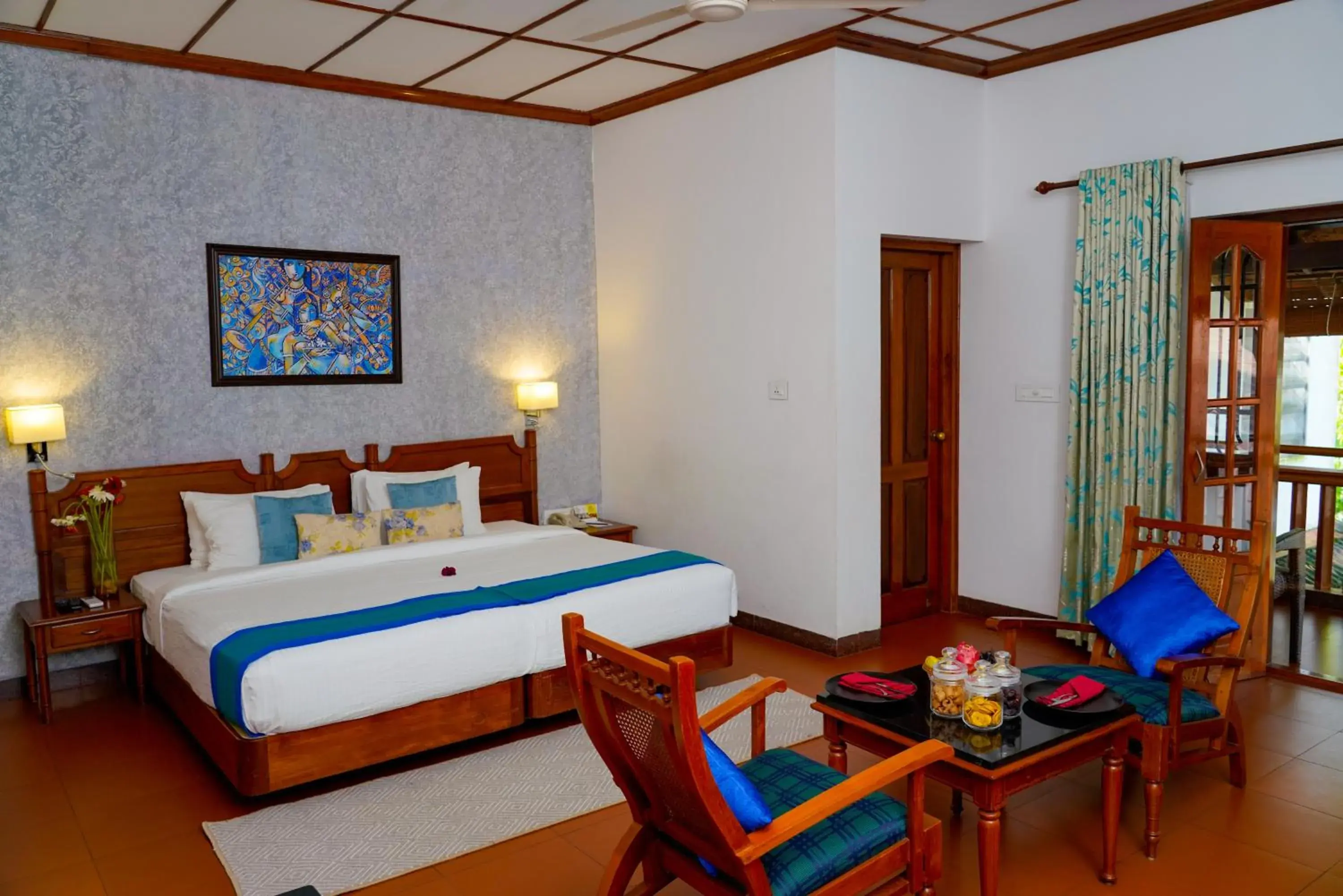 Bedroom, Bed in Backwater Ripples Kumarakom Bedroom, Bed in Backwater Ripples Kumarakom
