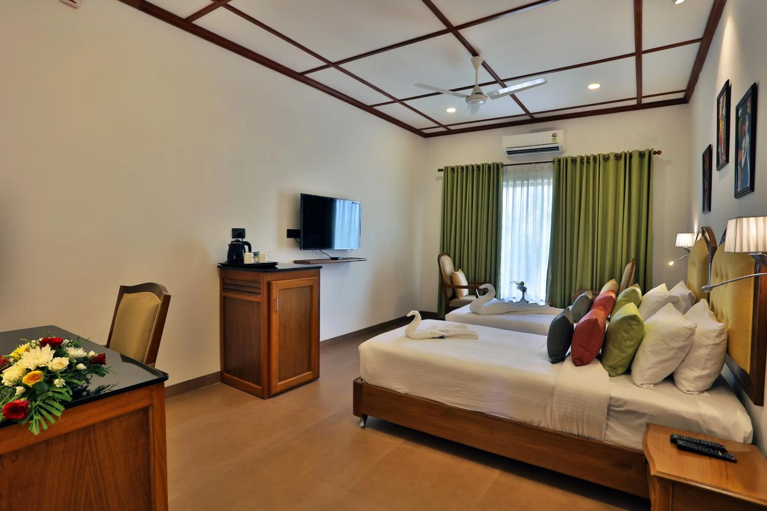 Photo of the whole room, Bed in Backwater Ripples Kumarakom