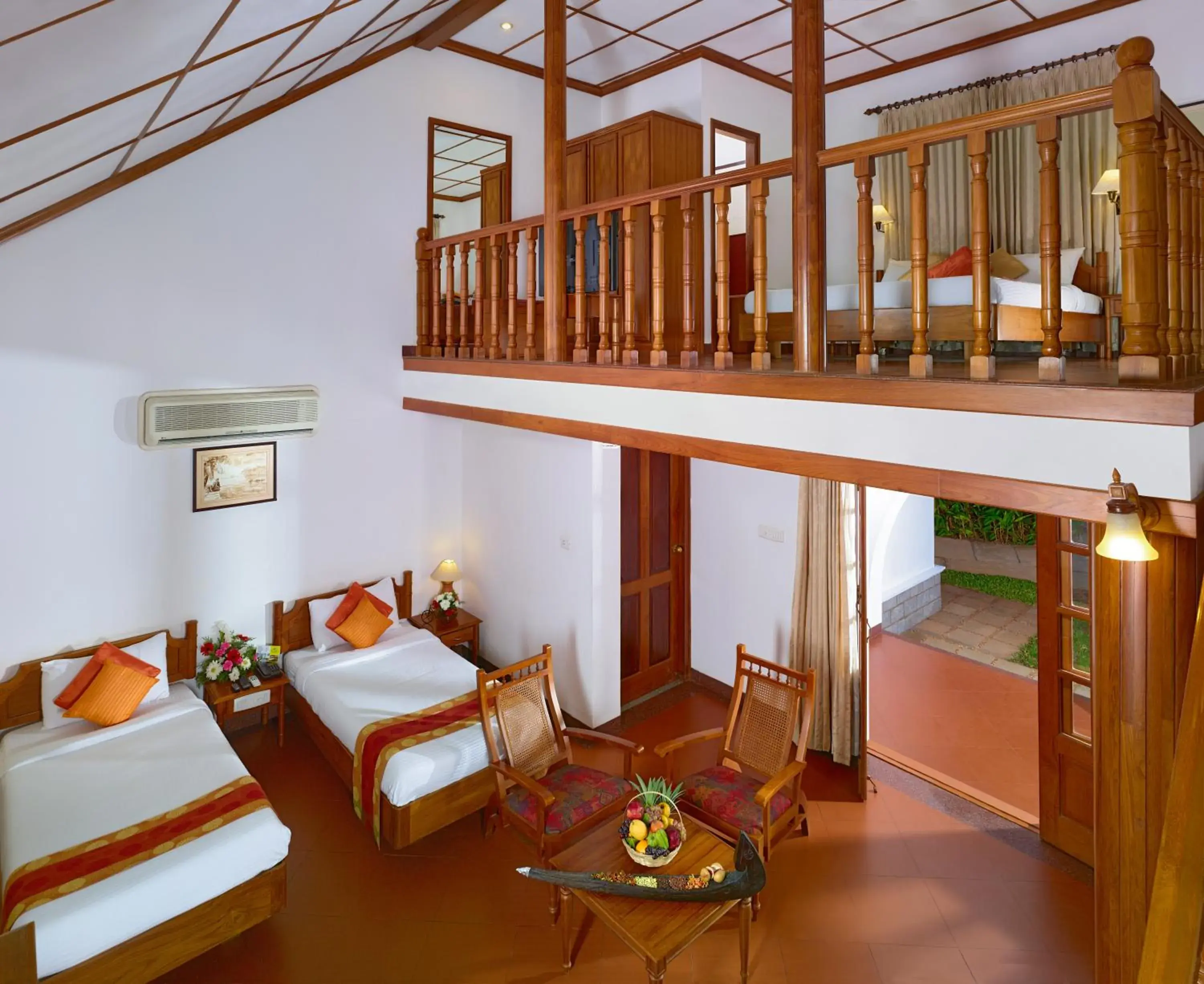 Photo of the whole room, Bed in Backwater Ripples Kumarakom Photo of the whole room, Bed in Backwater Ripples Kumarakom