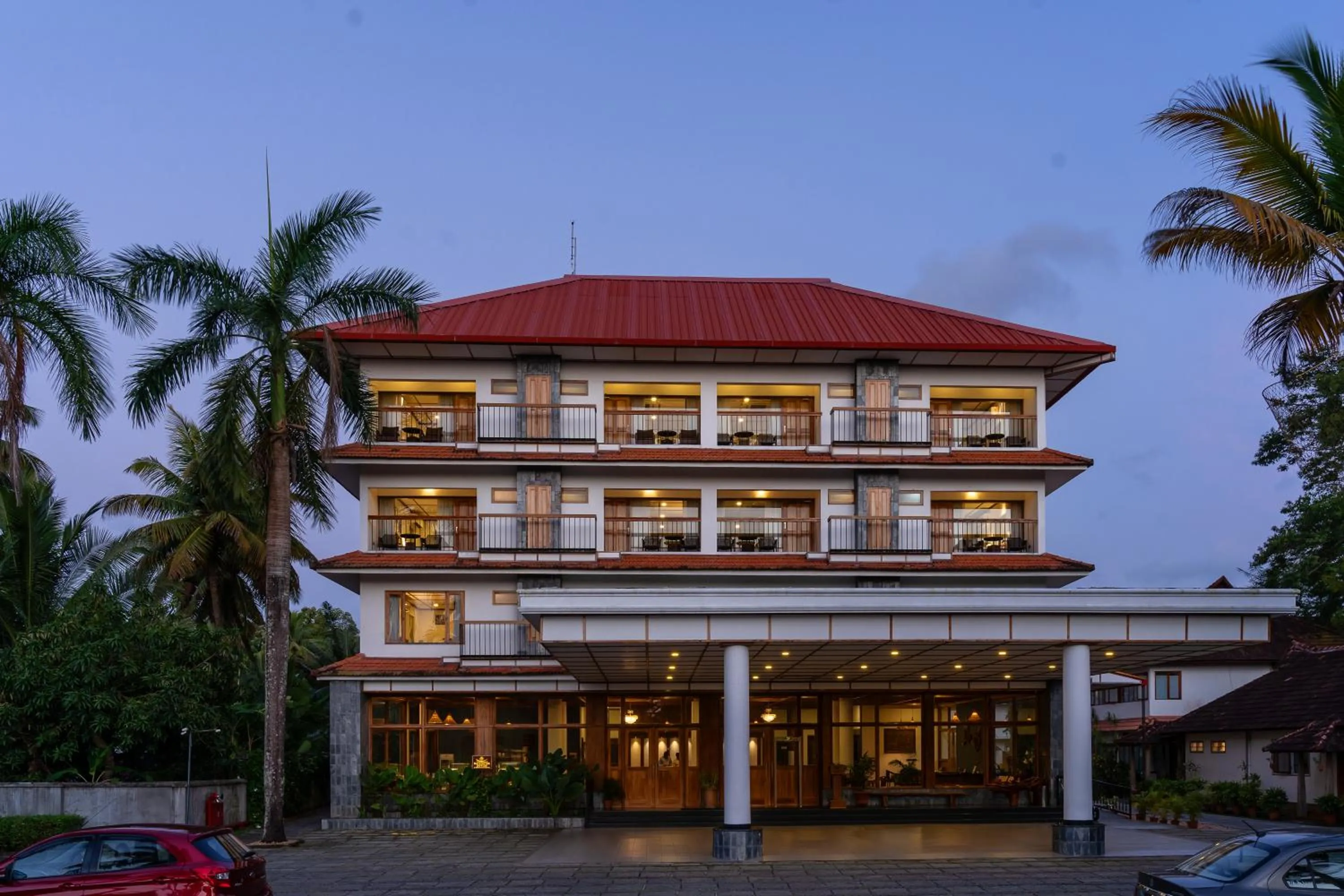 Property building in Backwater Ripples Kumarakom