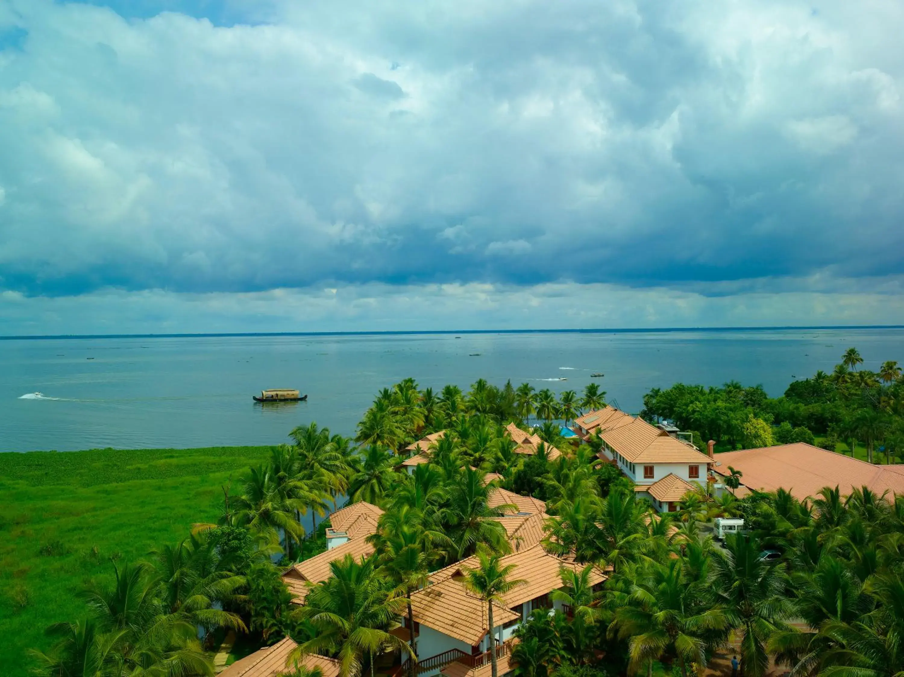 Lake view in Backwater Ripples Kumarakom Lake view in Backwater Ripples Kumarakom