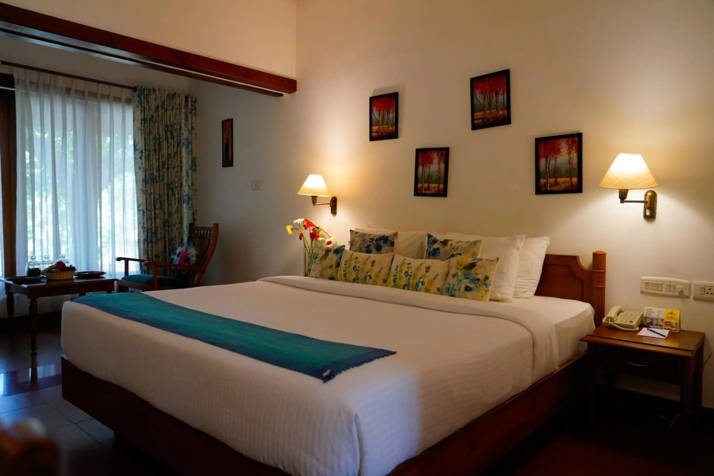 Photo of the whole room, Bed in Backwater Ripples Kumarakom Photo of the whole room, Bed in Backwater Ripples Kumarakom