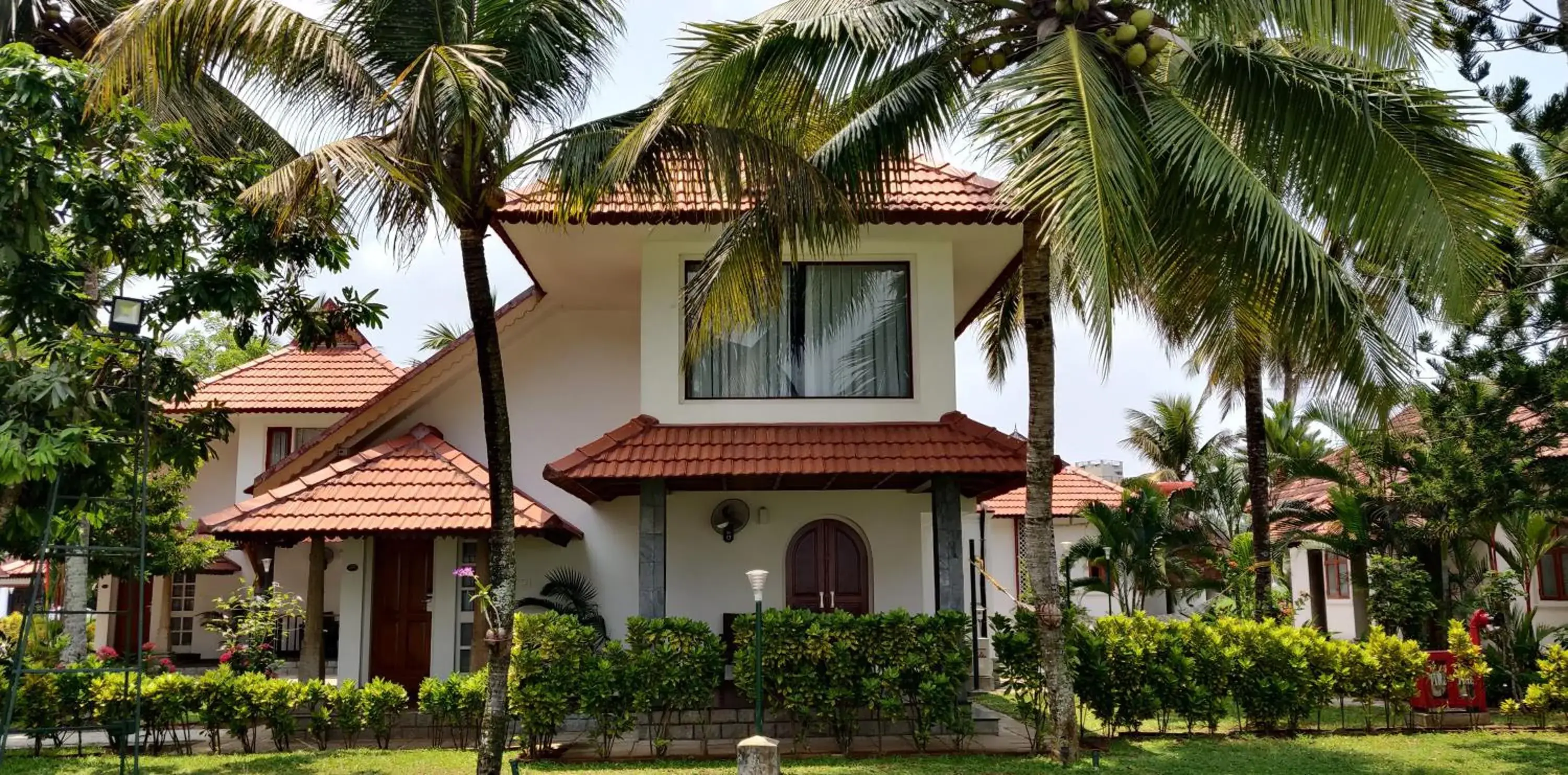 Garden view in Backwater Ripples Kumarakom Garden view in Backwater Ripples Kumarakom