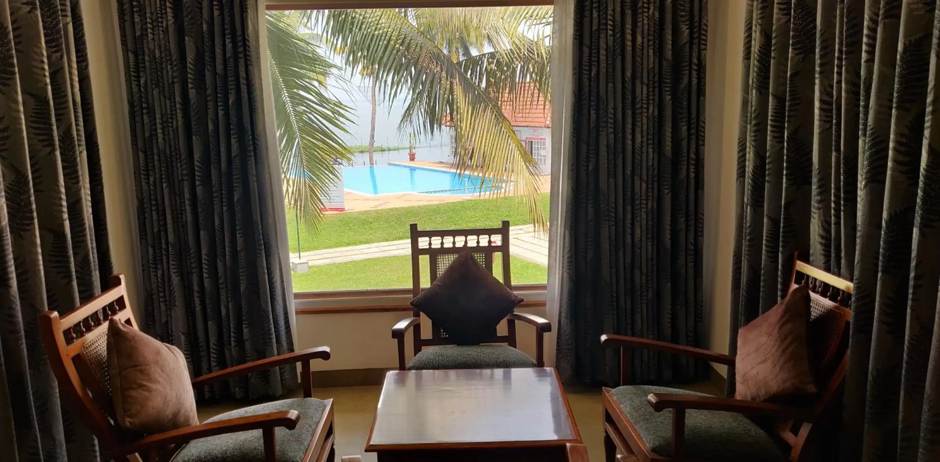 Garden view in Backwater Ripples Kumarakom Garden view in Backwater Ripples Kumarakom