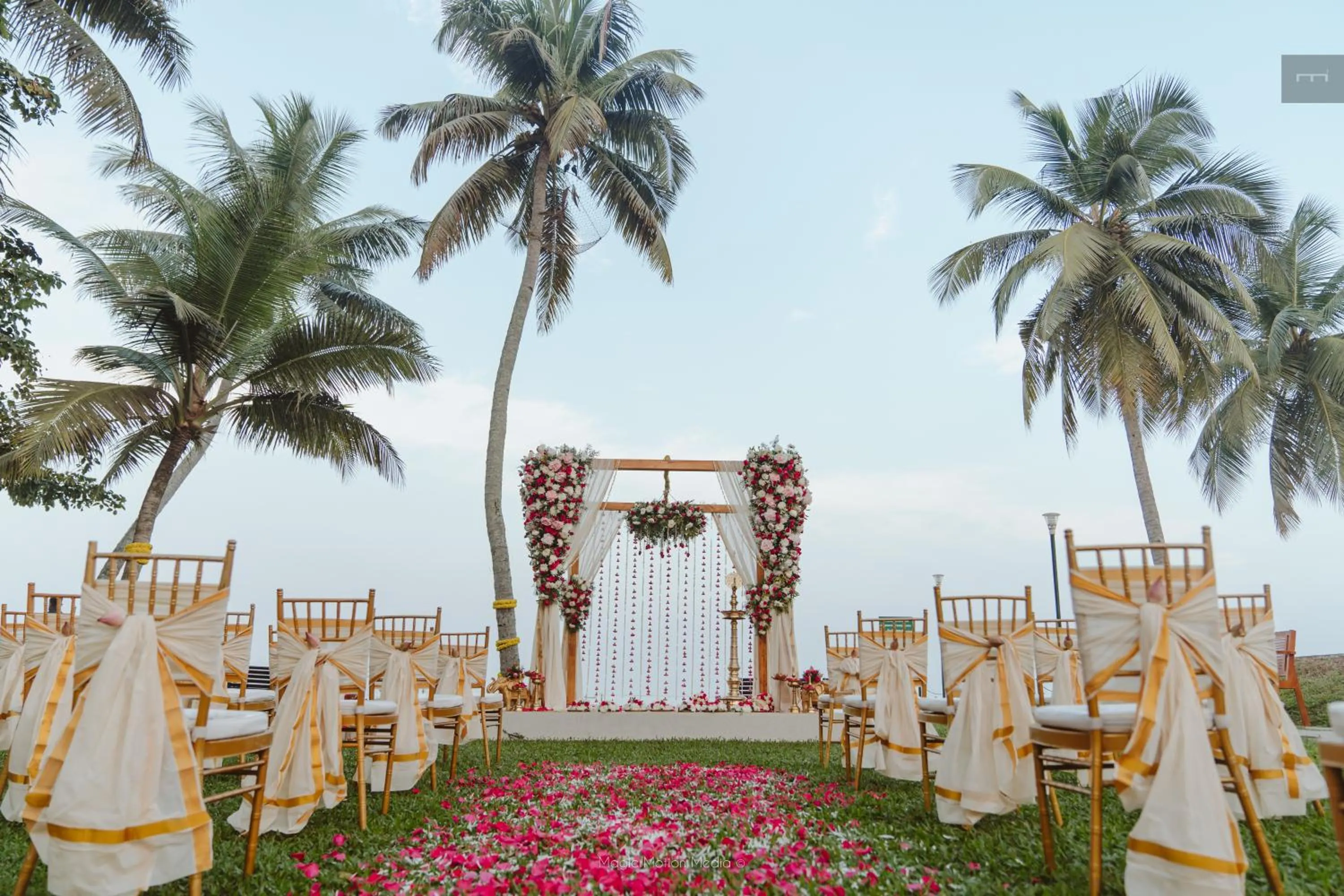 Garden view in Backwater Ripples Kumarakom
