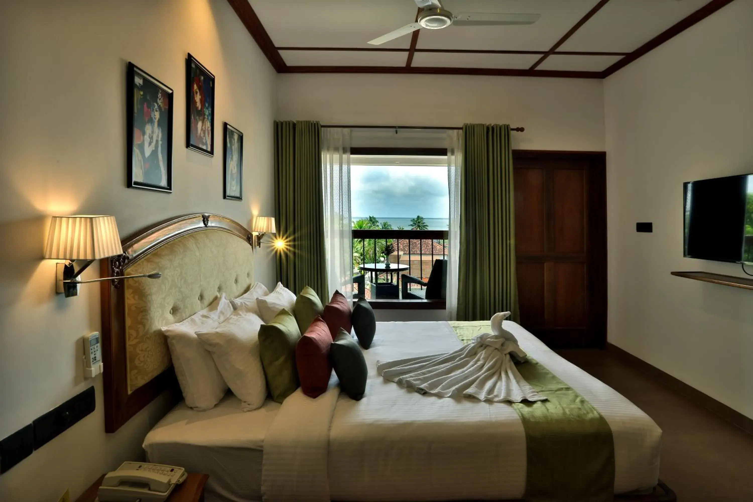Photo of the whole room, Bed in Backwater Ripples Kumarakom Photo of the whole room, Bed in Backwater Ripples Kumarakom