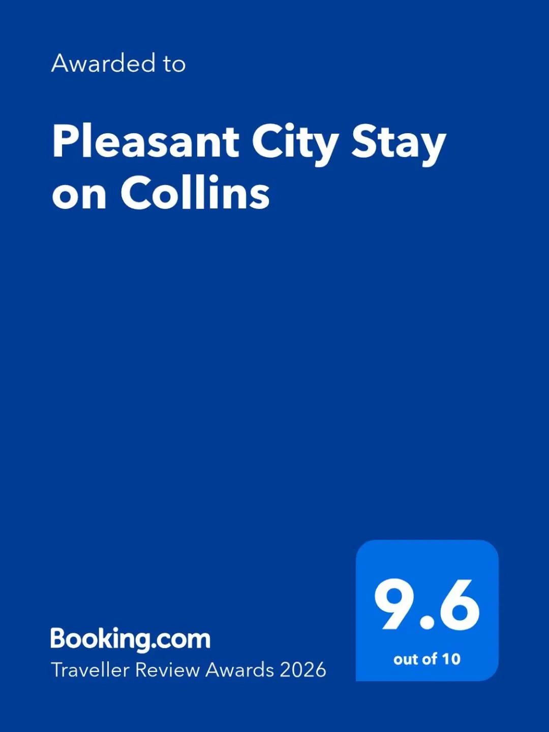 Pleasant City Stay on Collins