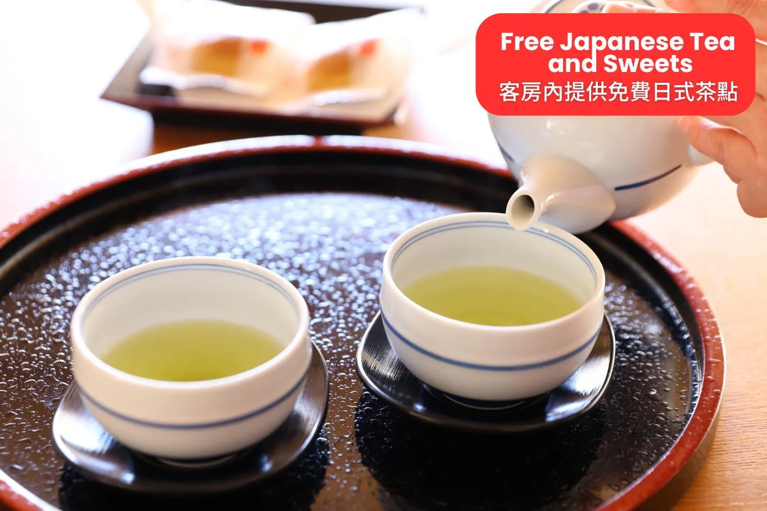 Food and drinks in Hotel Asafuji