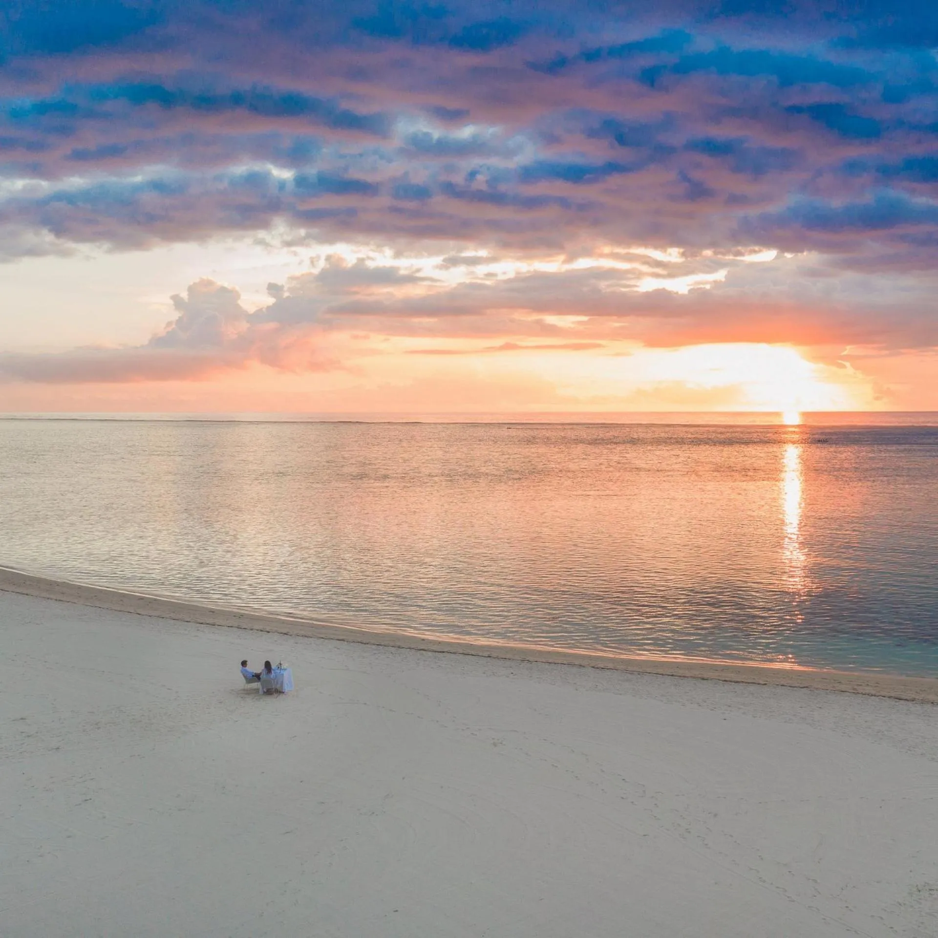 Beach in Dinarobin Beachcomber Golf Resort & Spa