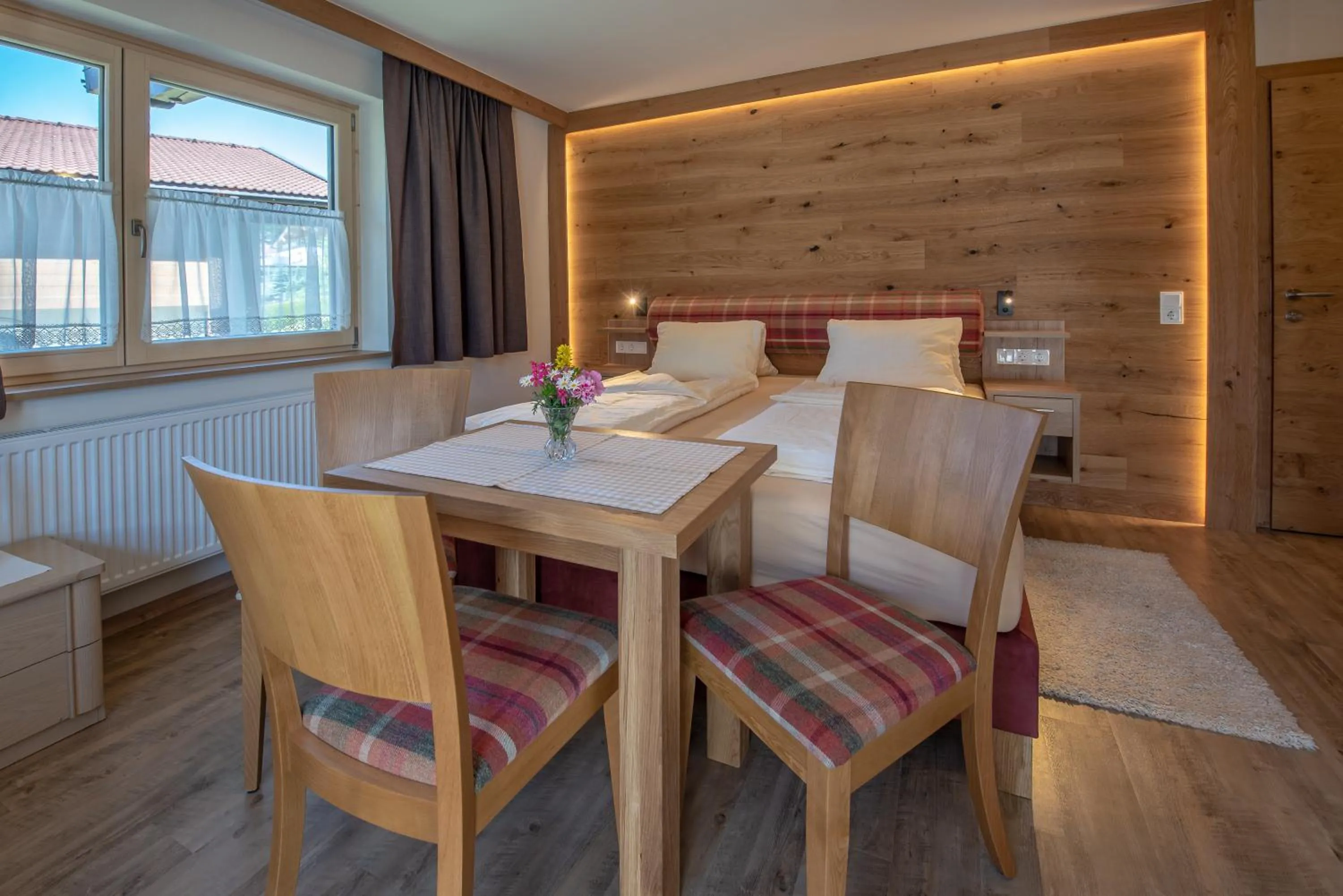Seating area in Hölzl Bed & Breakfast