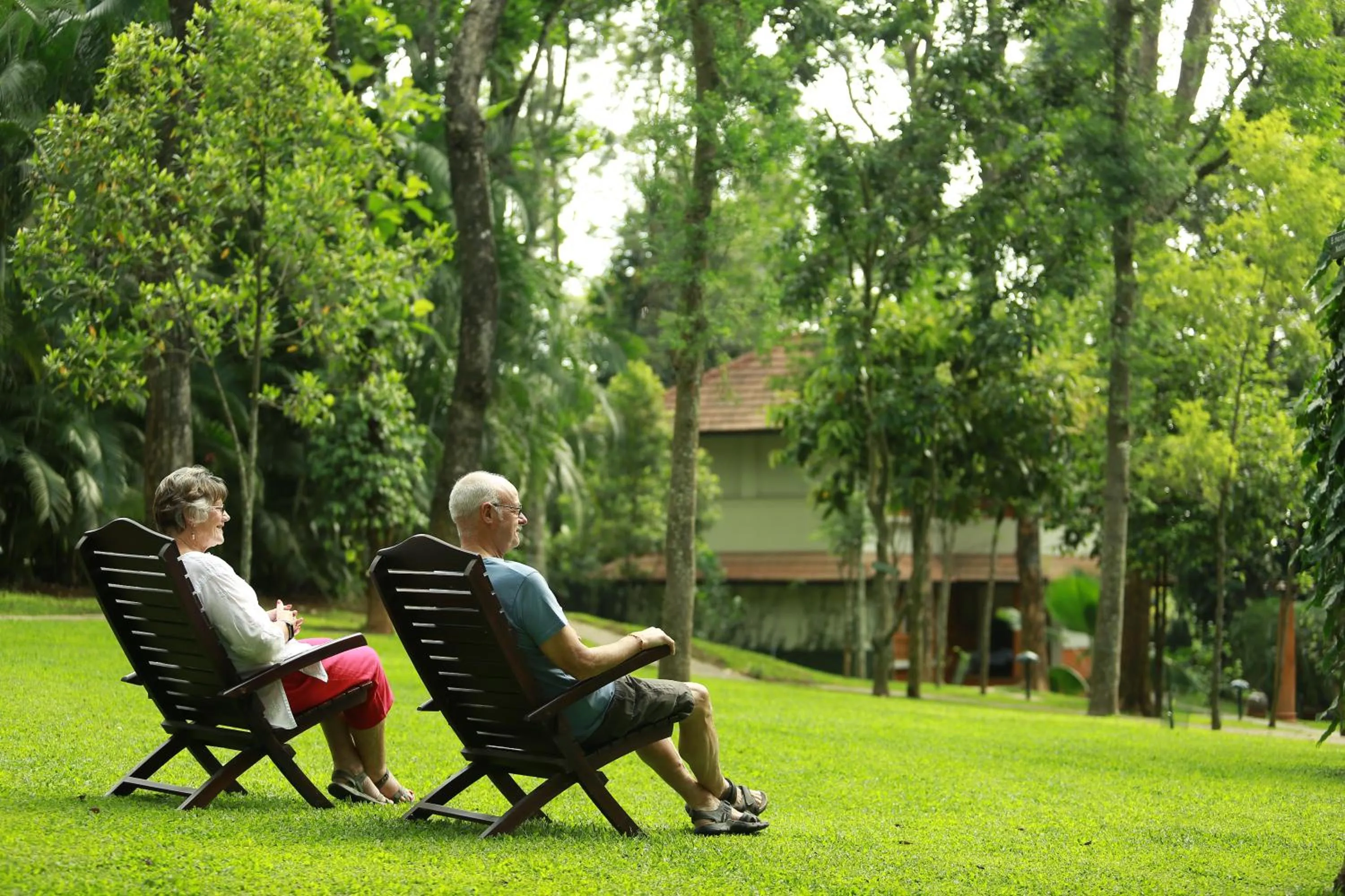 Garden in Greenwoods Resort, Thekkady