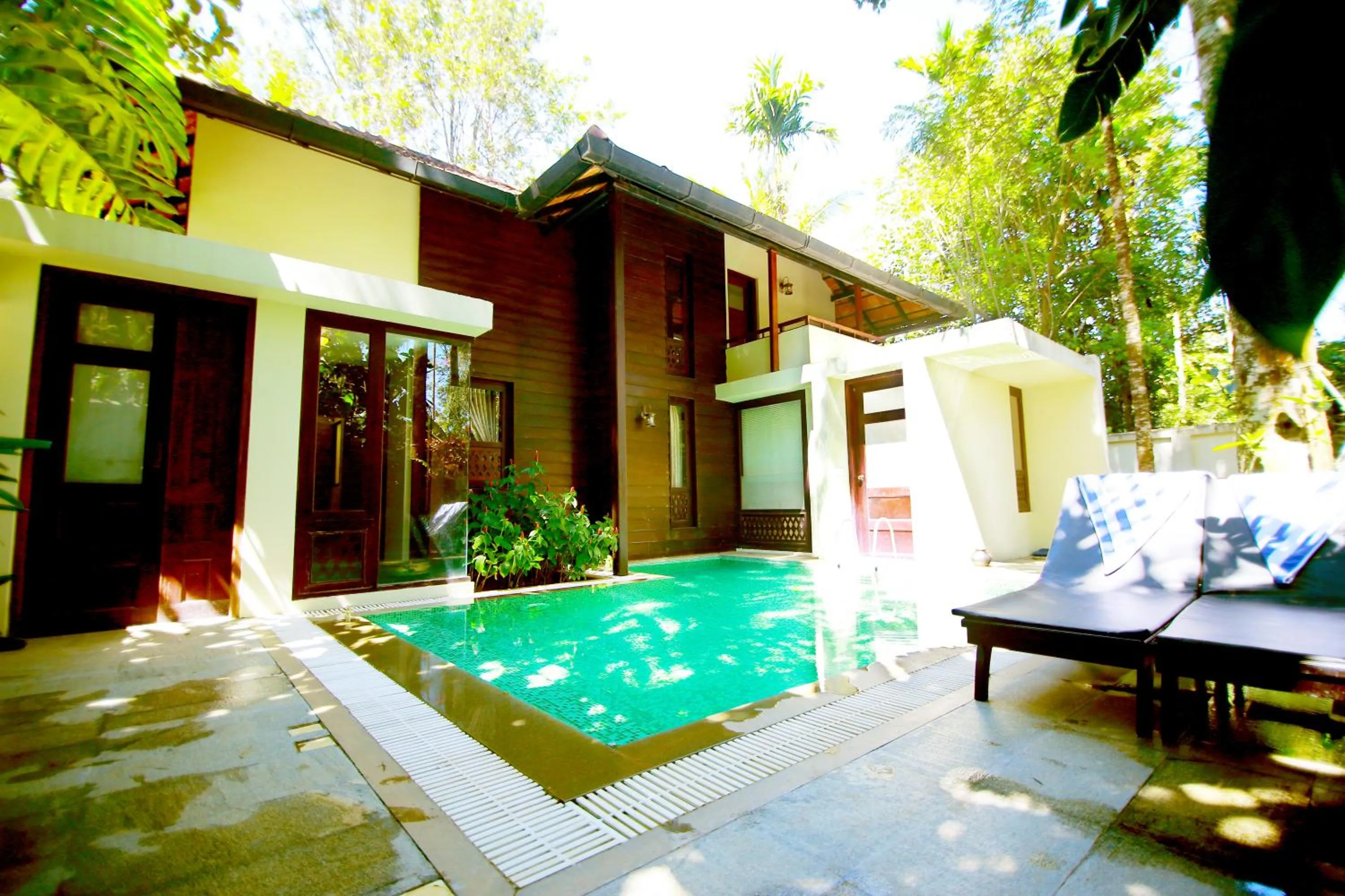 Photo of the whole room in Greenwoods Resort, Thekkady