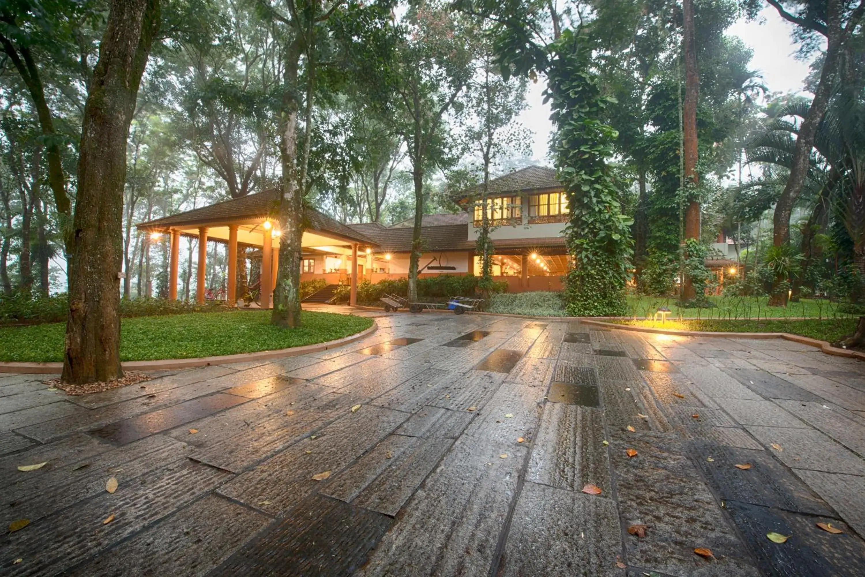 Property building in Greenwoods Resort, Thekkady Property building in Greenwoods Resort, Thekkady