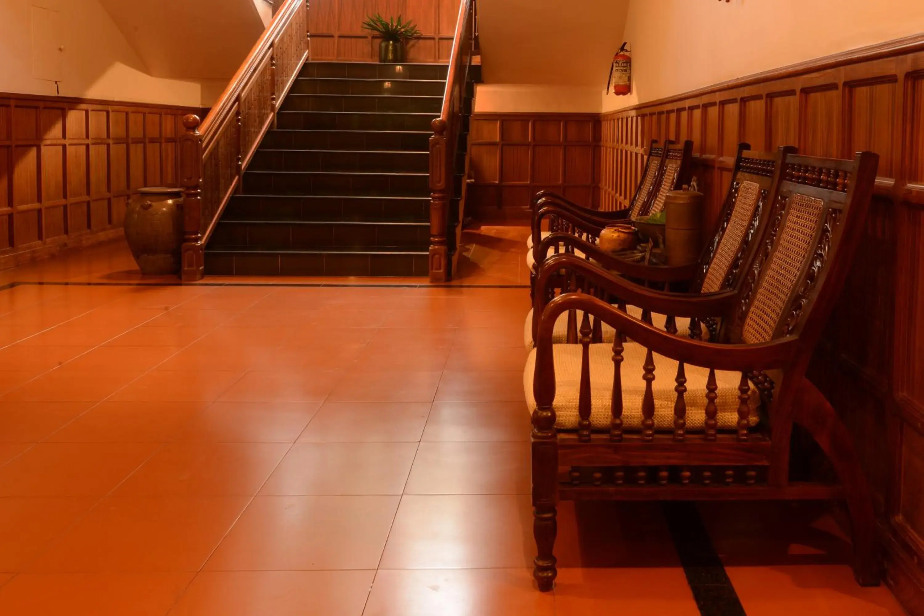 Lobby or reception in Greenwoods Resort, Thekkady Lobby or reception in Greenwoods Resort, Thekkady