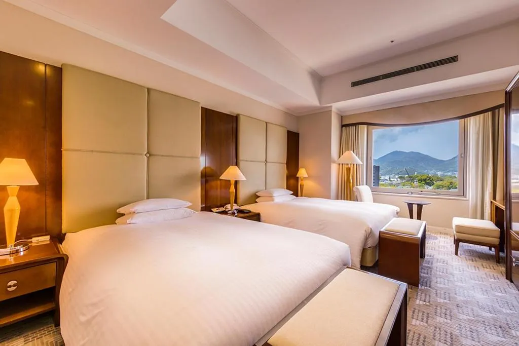 Photo of the whole room, Bed in Hotel Nikko Kumamoto