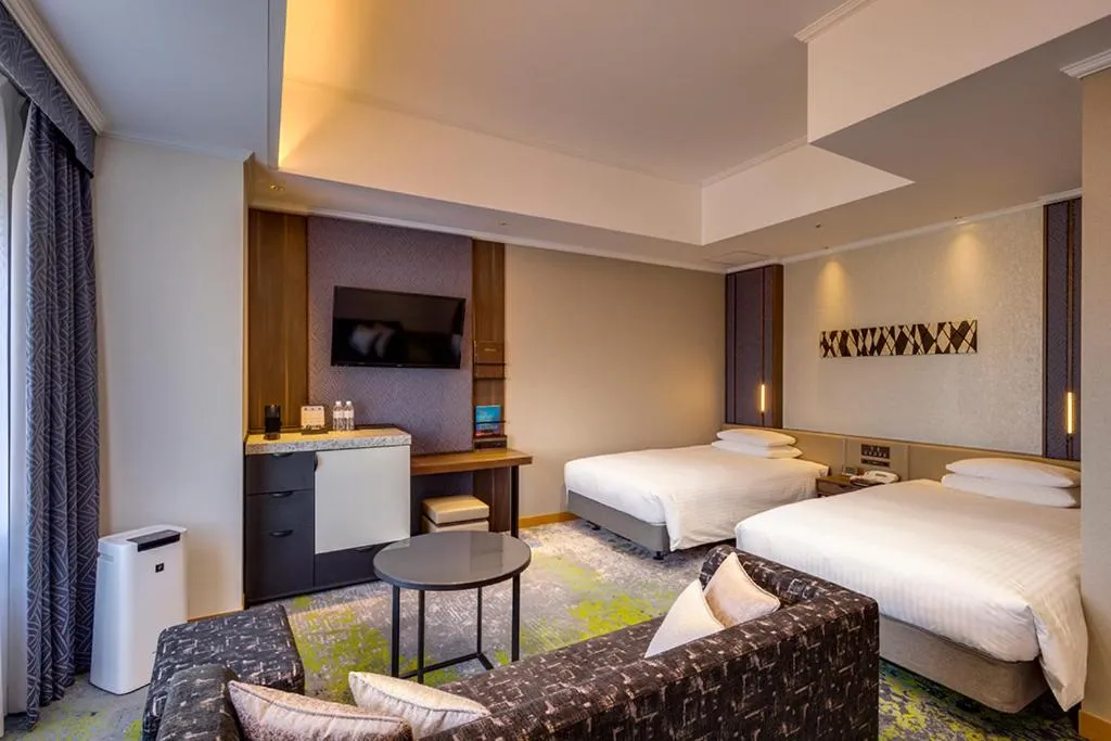 Photo of the whole room, Bed in Hotel Nikko Kumamoto