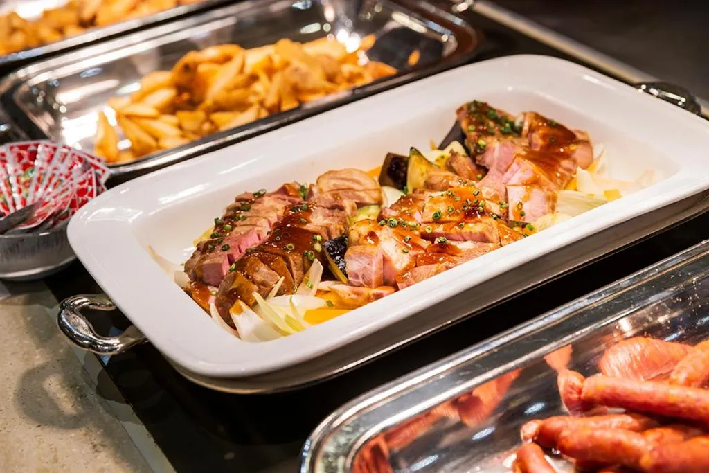 Buffet breakfast in Hotel Nikko Kumamoto