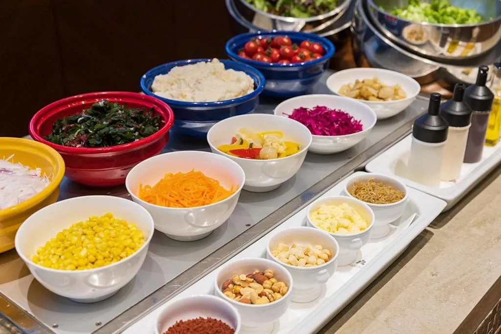 Buffet breakfast in Hotel Nikko Kumamoto