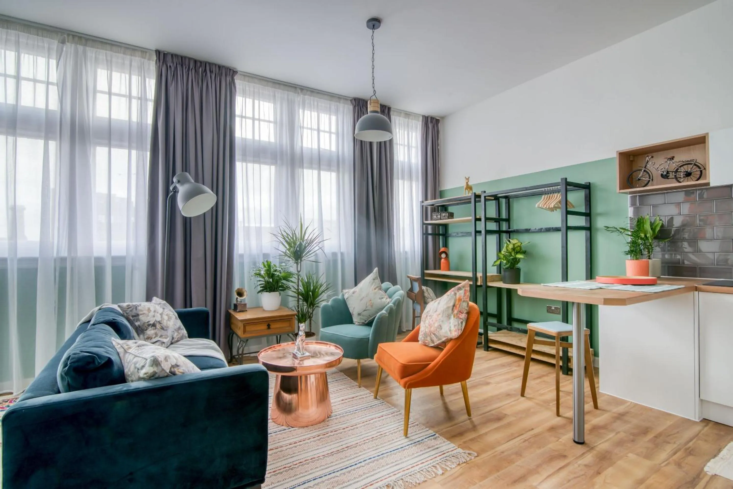 Seating area in Malacuna Birmingham