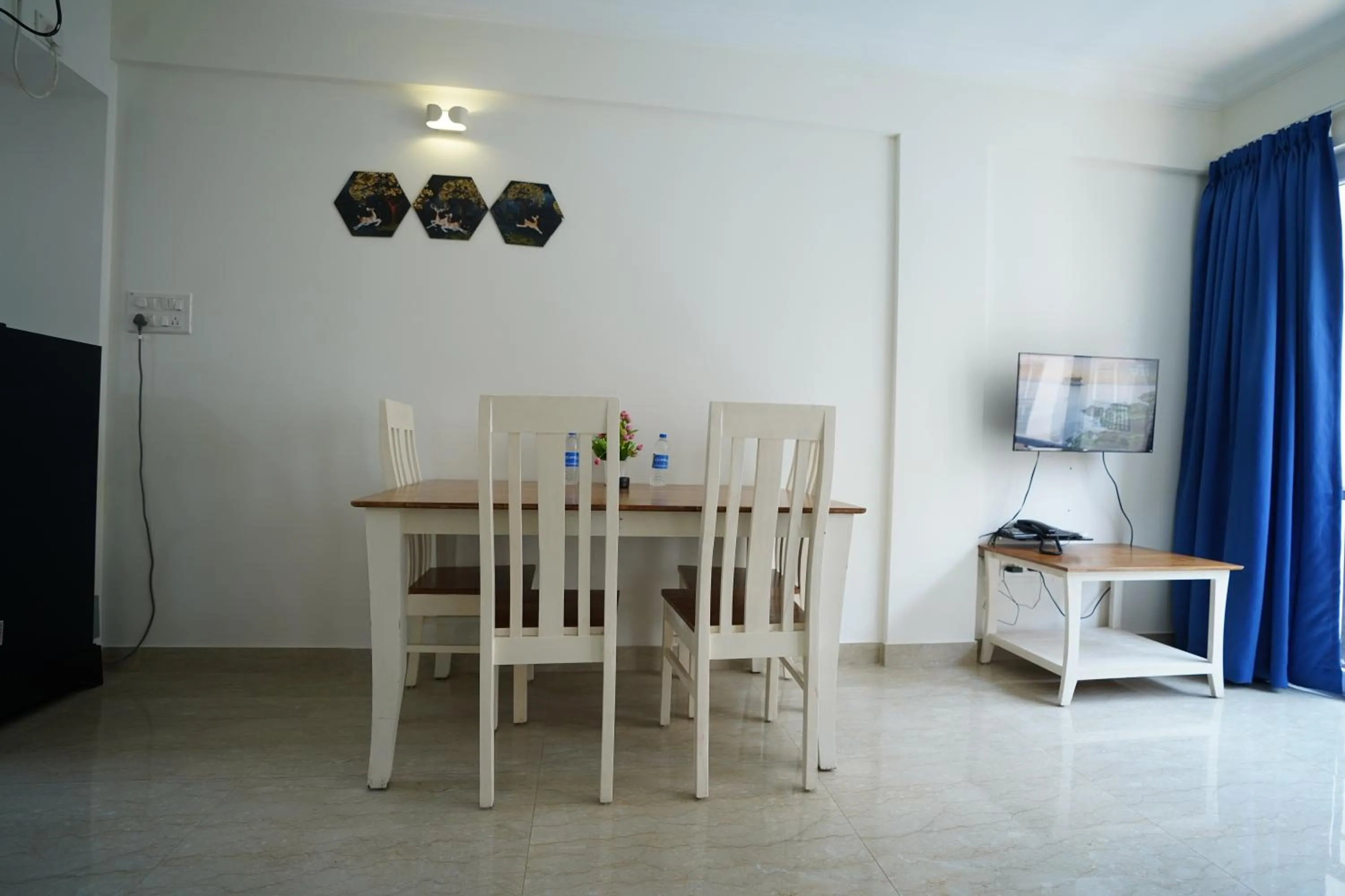Dining area in Bellagio Rezidencia 1 BHK Service Apartments