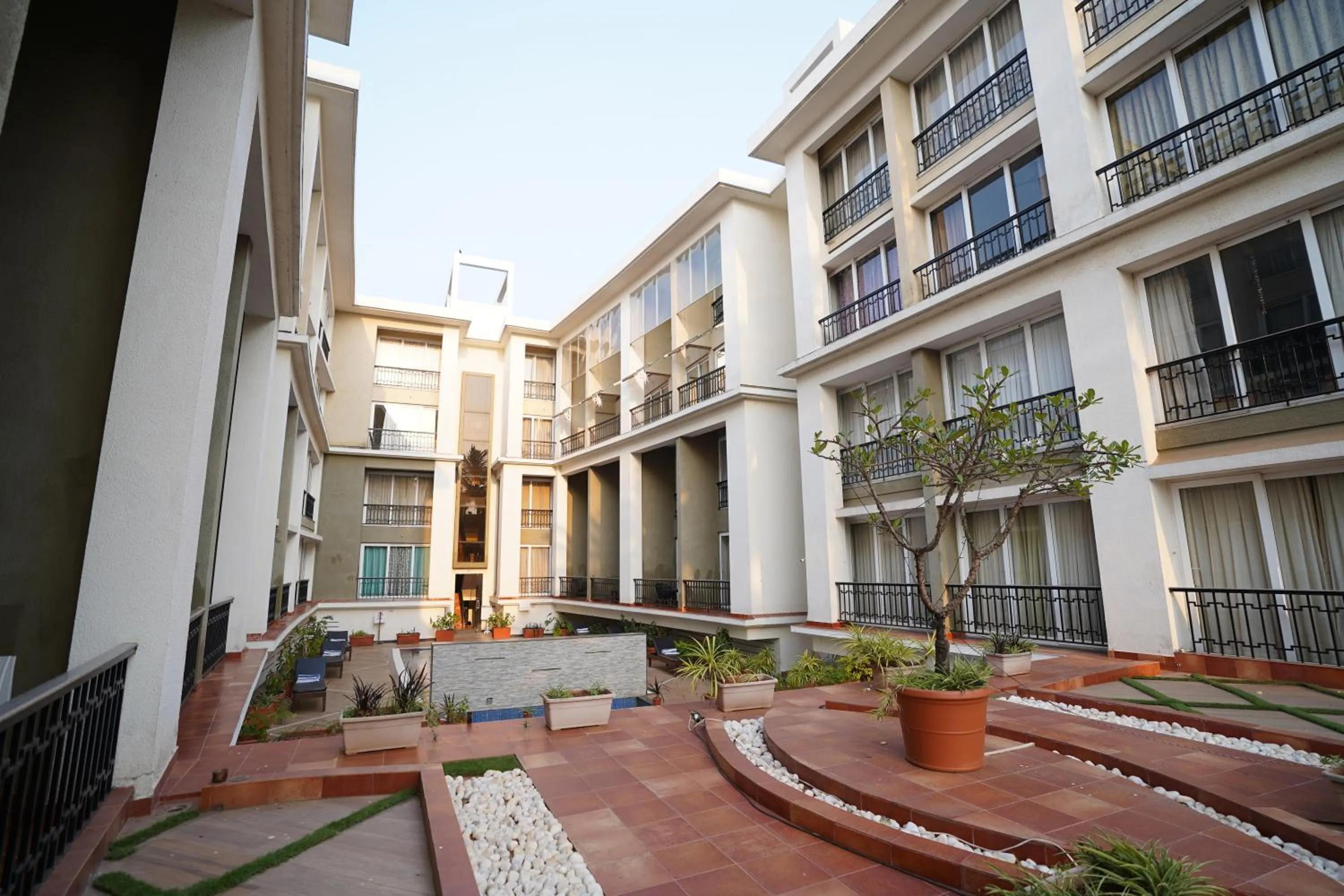 Property building in Bellagio Rezidencia 1 BHK Service Apartments