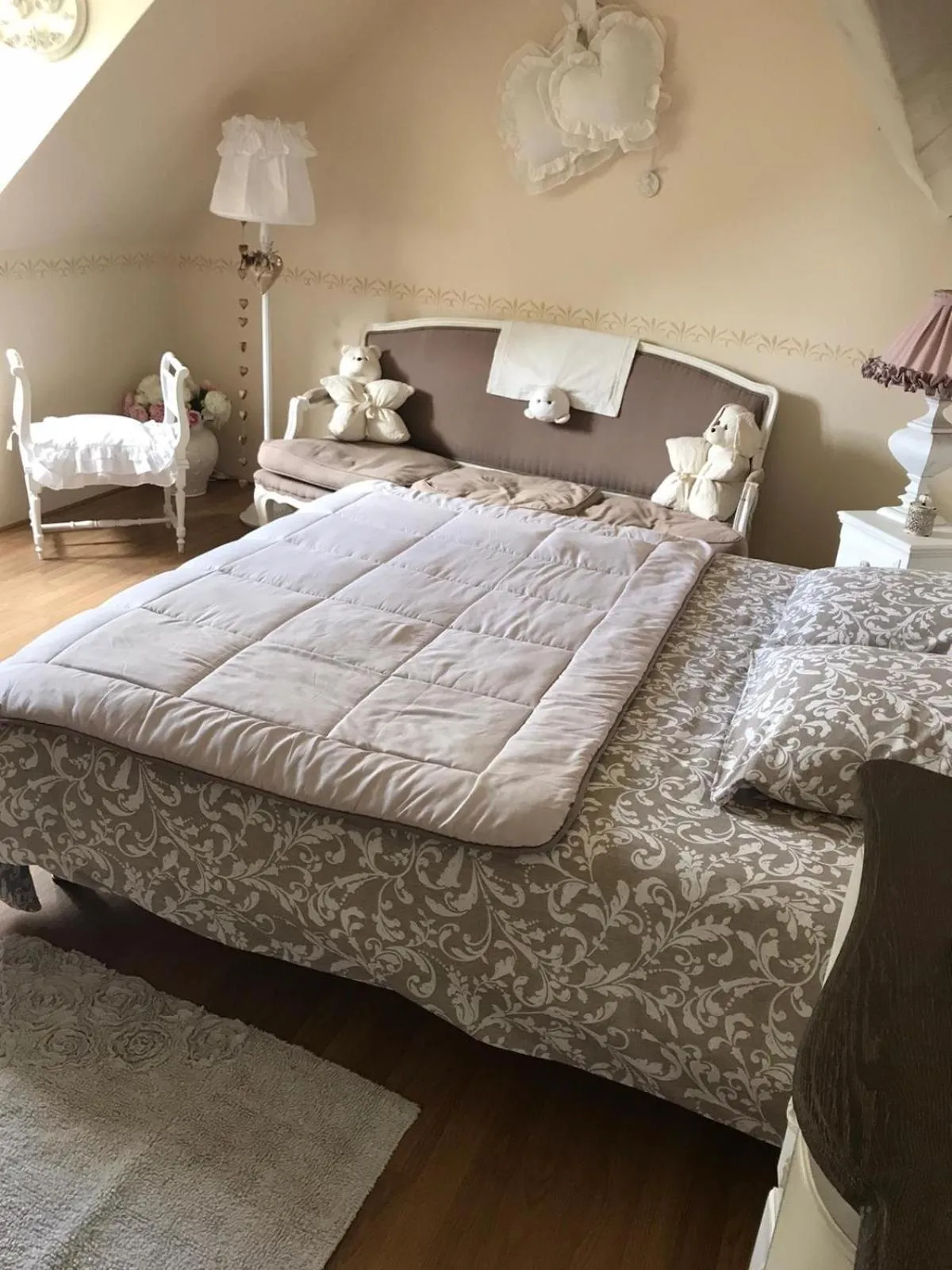 Bed in Les Chambres de Paule