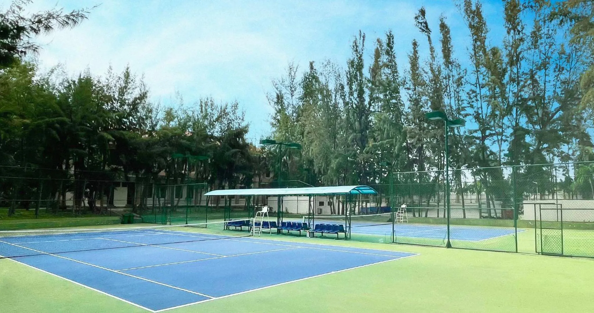Tennis court in Long Thuan Hotel & Resort