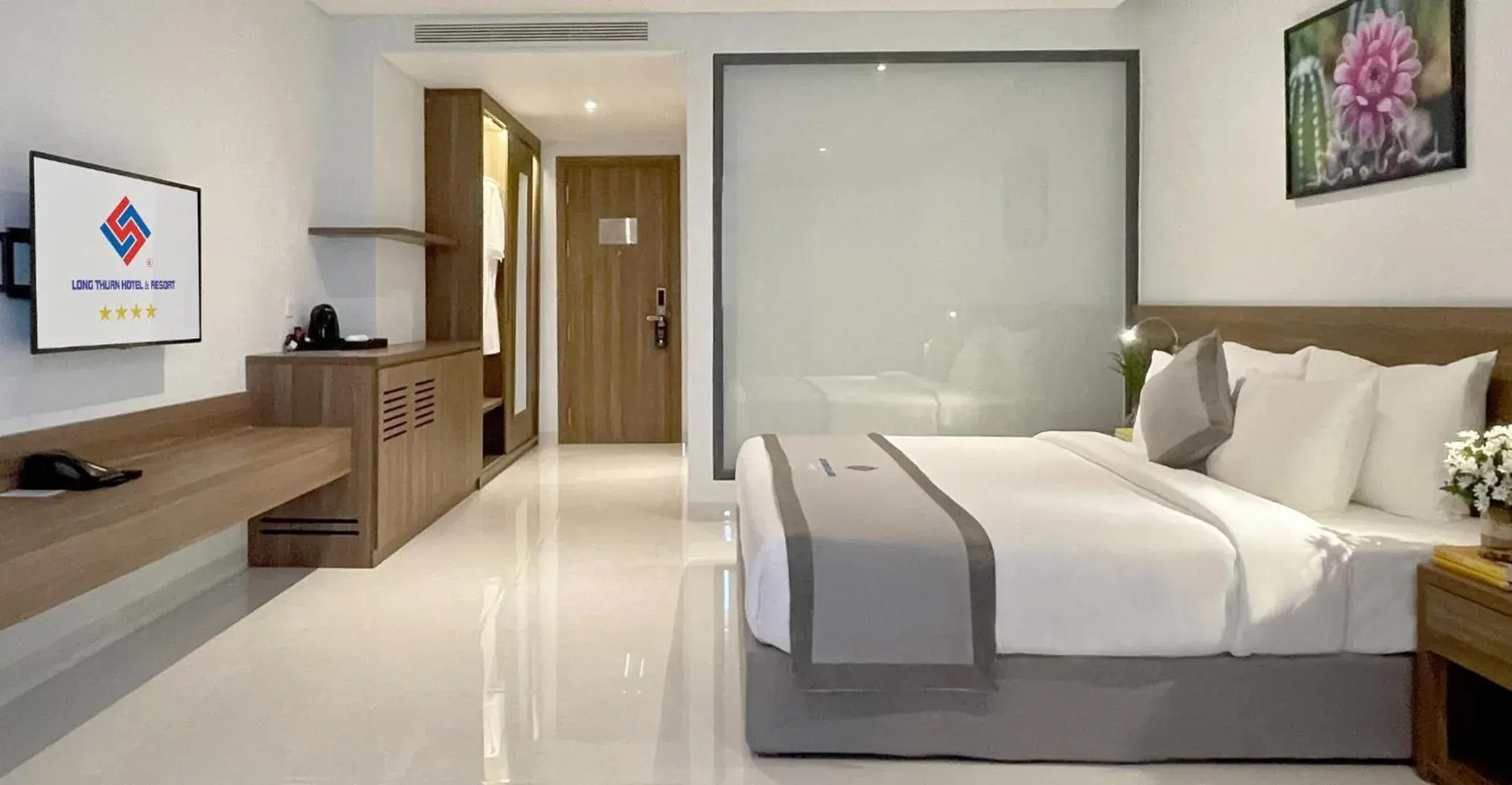 Bed in Long Thuan Hotel & Resort Bed in Long Thuan Hotel & Resort