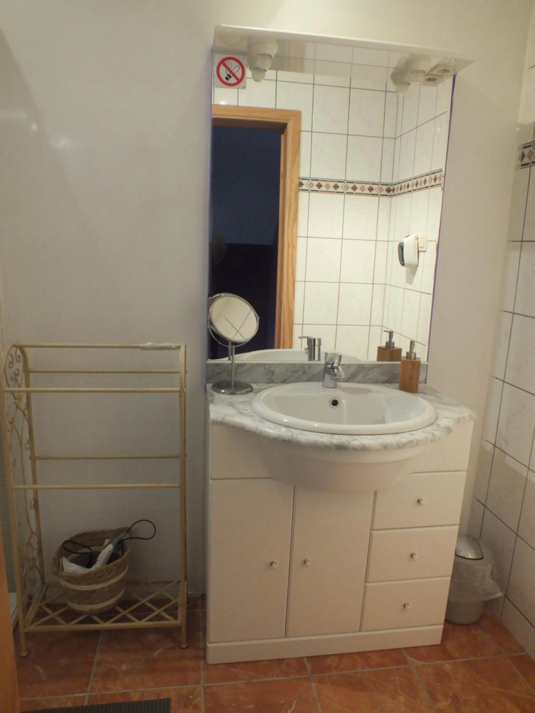 Bathroom in B&B Le Club de la Source