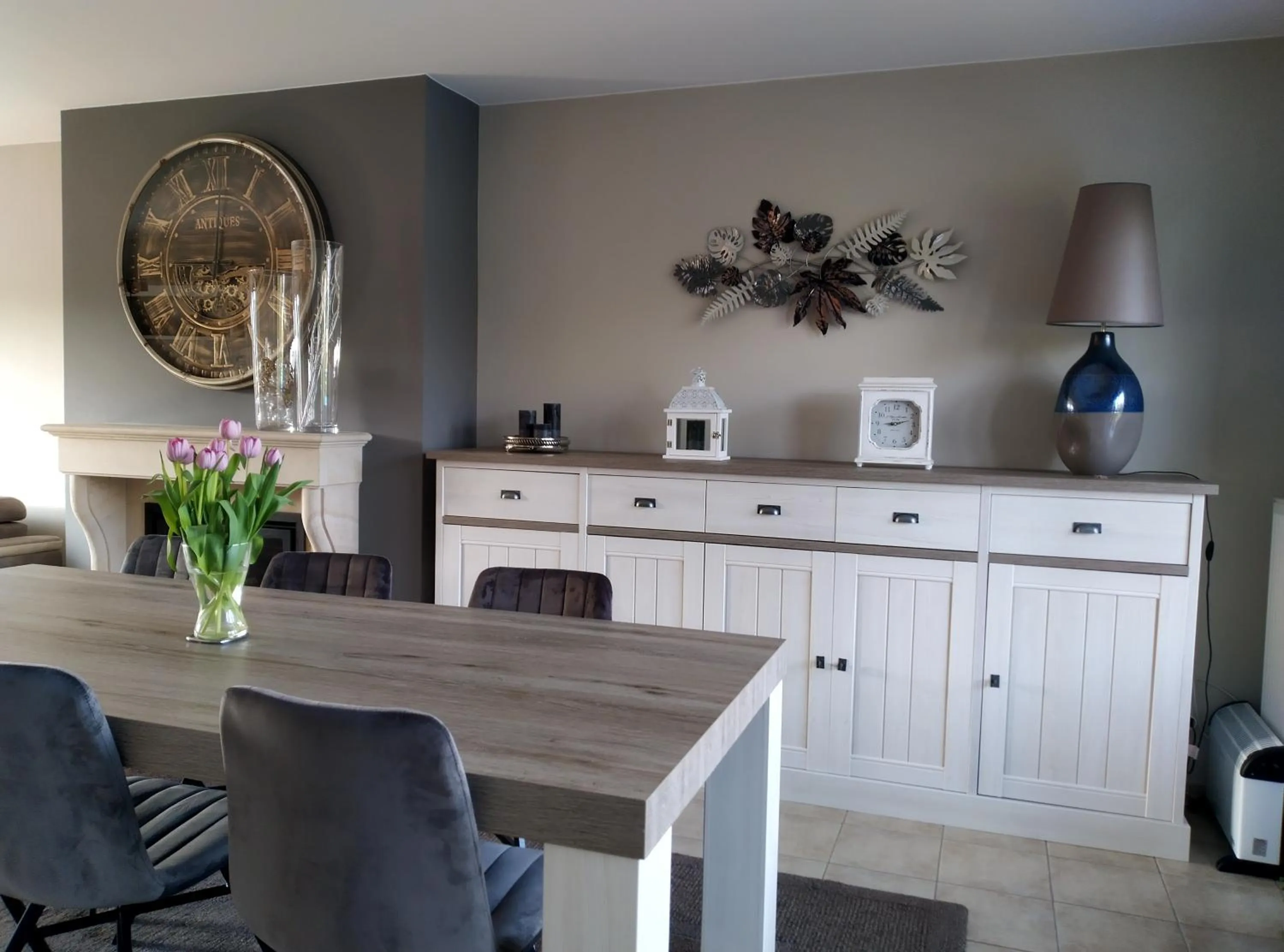 Dining area in B&B Le Club de la Source