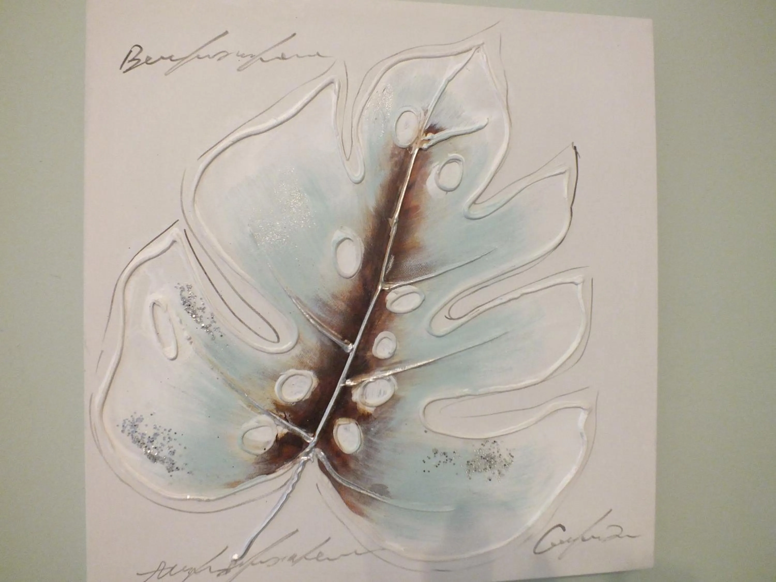 Decorative detail in B&B Le Club de la Source