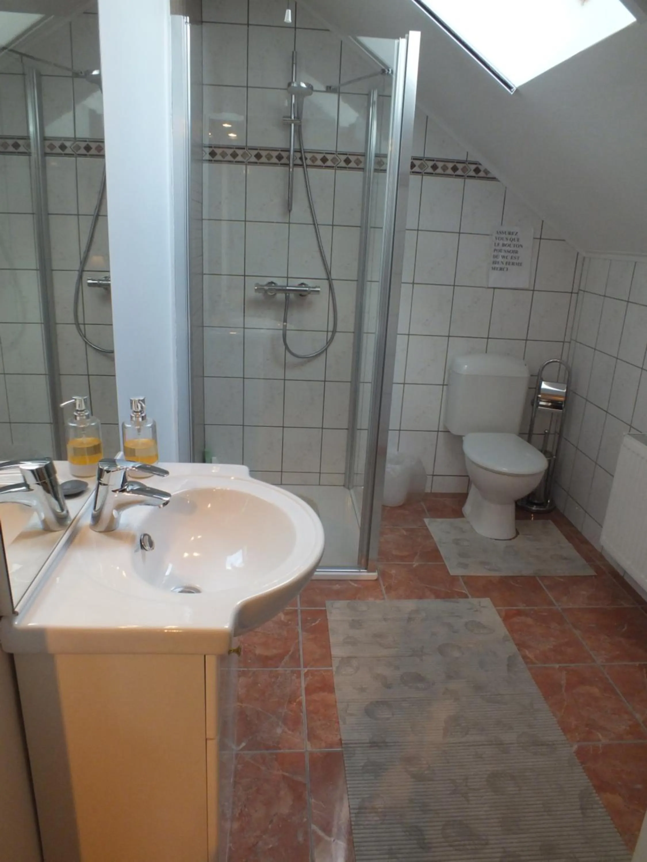 Toilet in B&B Le Club de la Source