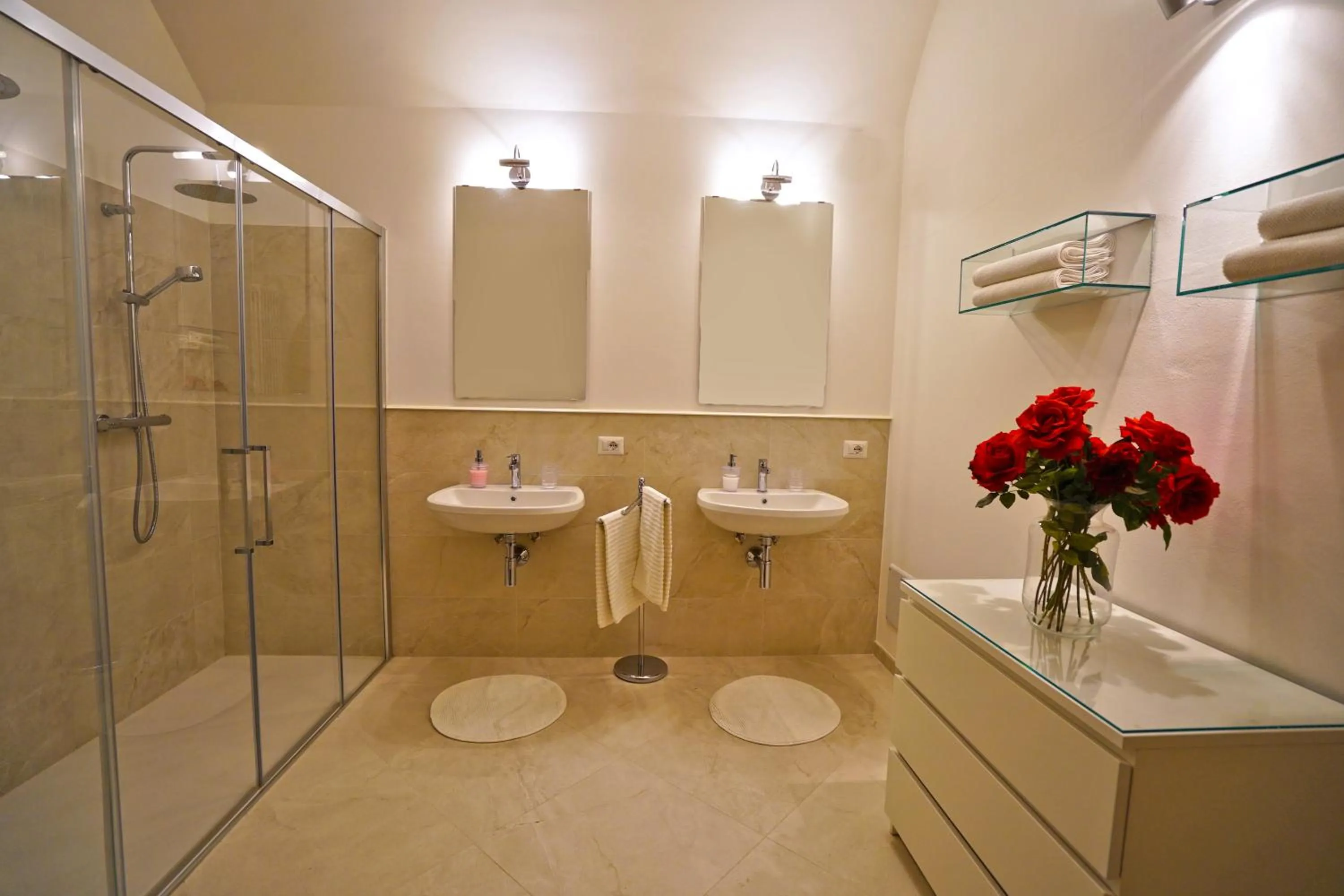 Bathroom in Malandrì B&B