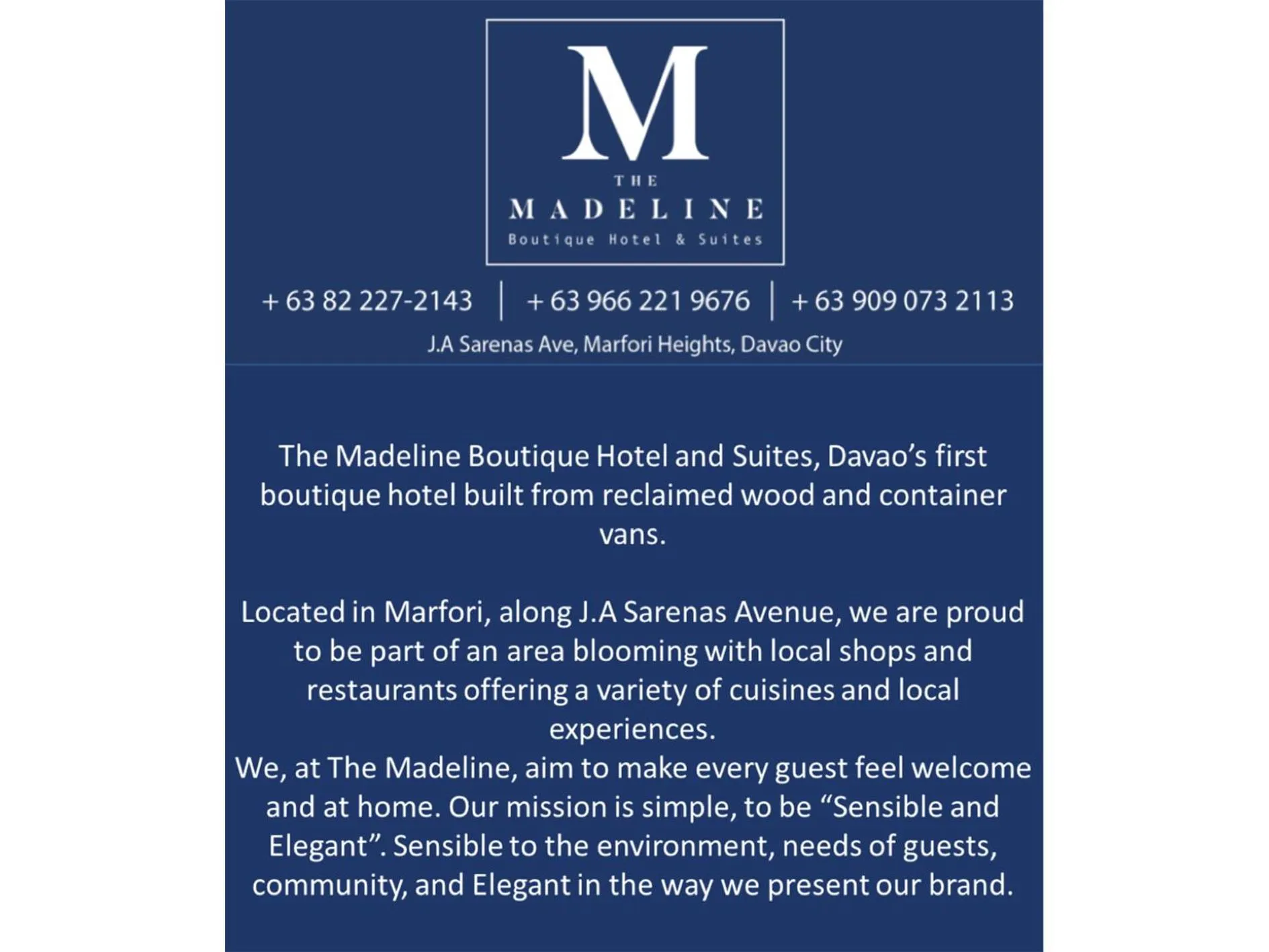 The Madeline Boutique Hotel & Suites