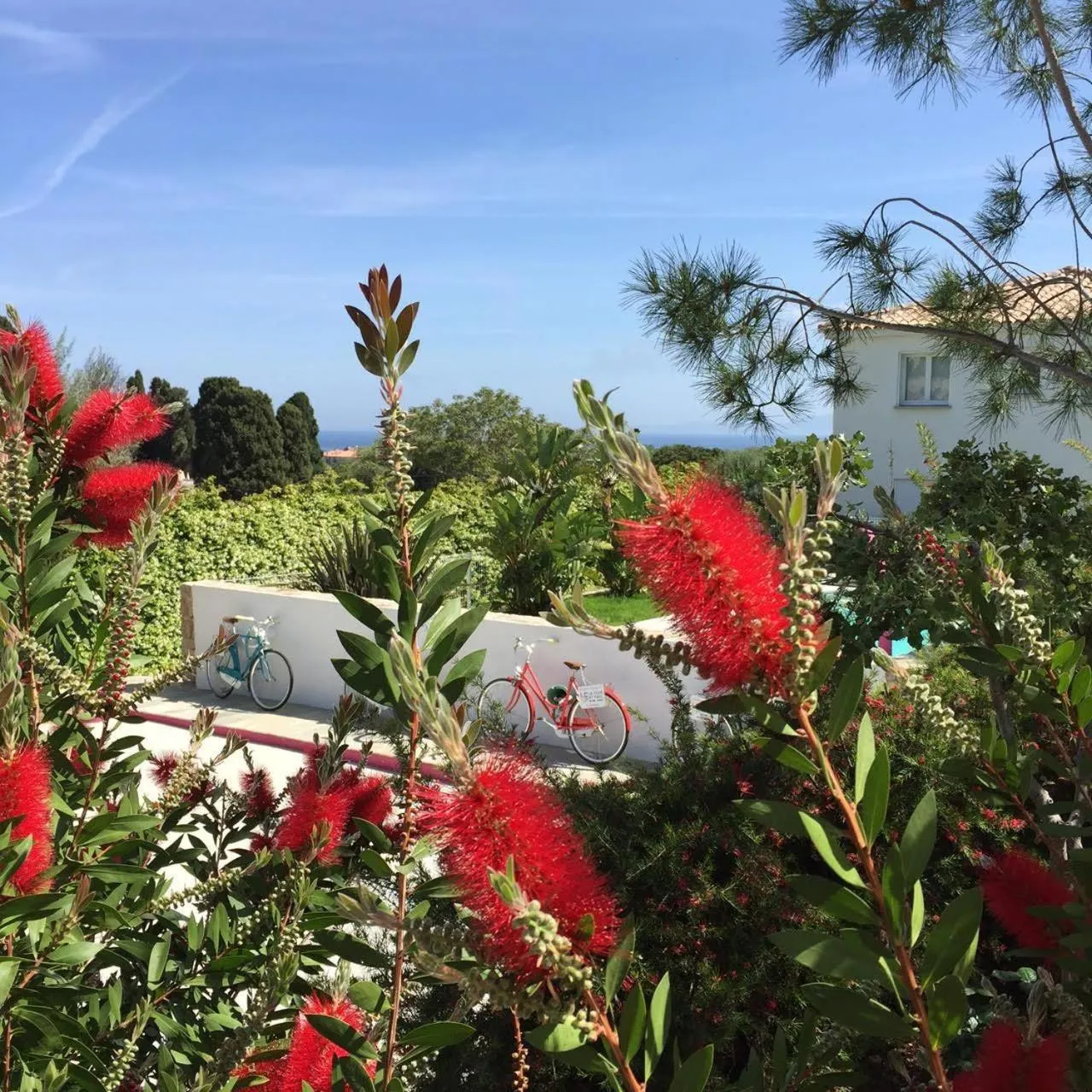 Pool view in Résidence Le Clos Saint Paul