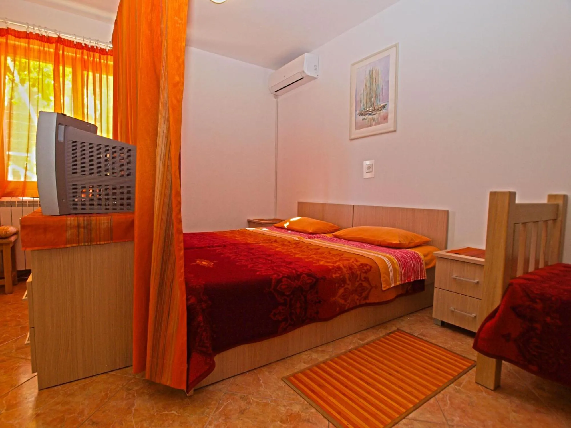 Bed in Apartments Irena 531