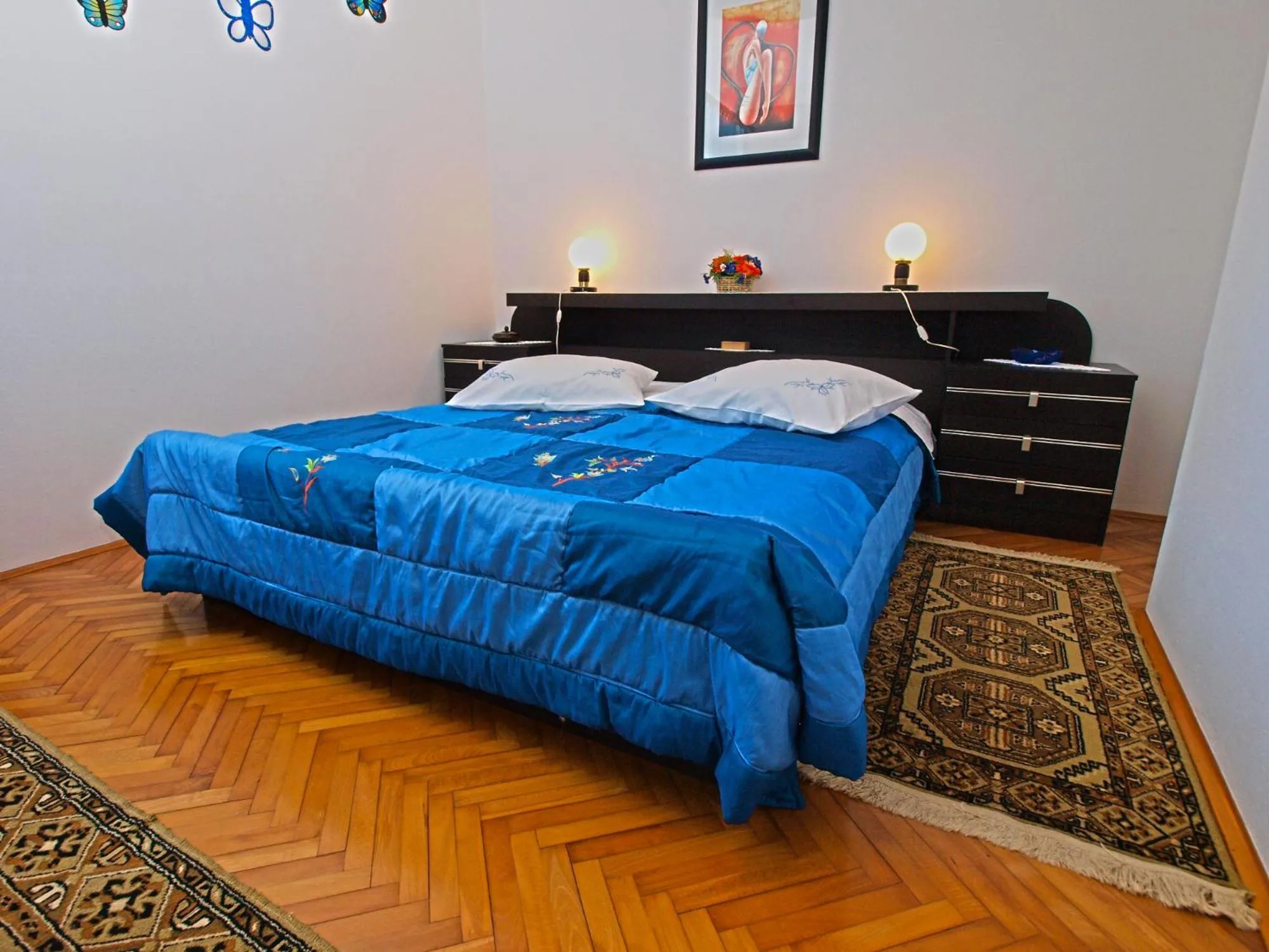 Bed in Apartments Irena 531