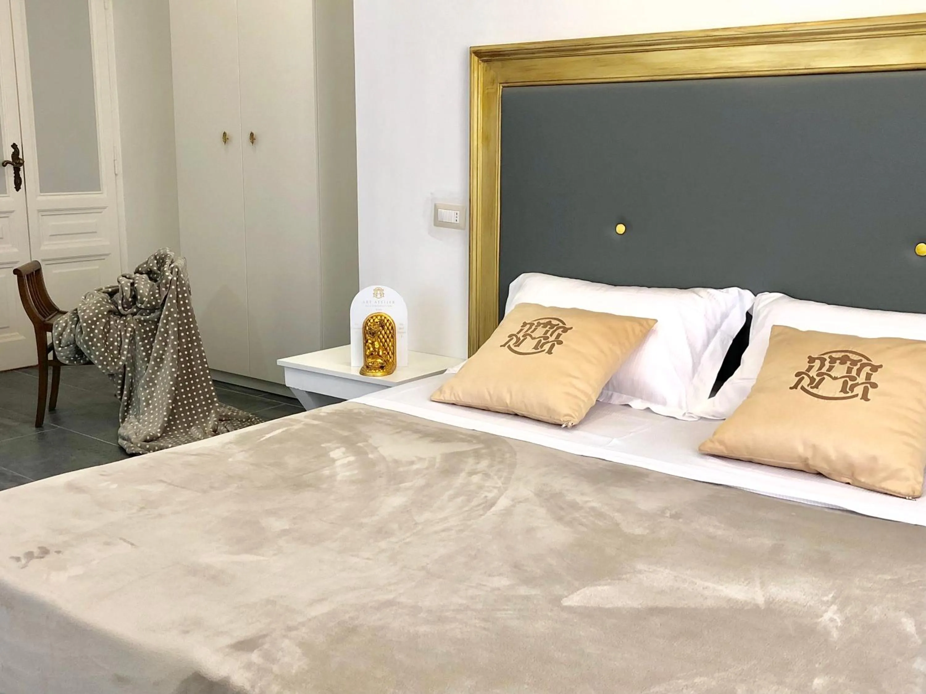 Bedroom, Bed in Art Atelier Borgo