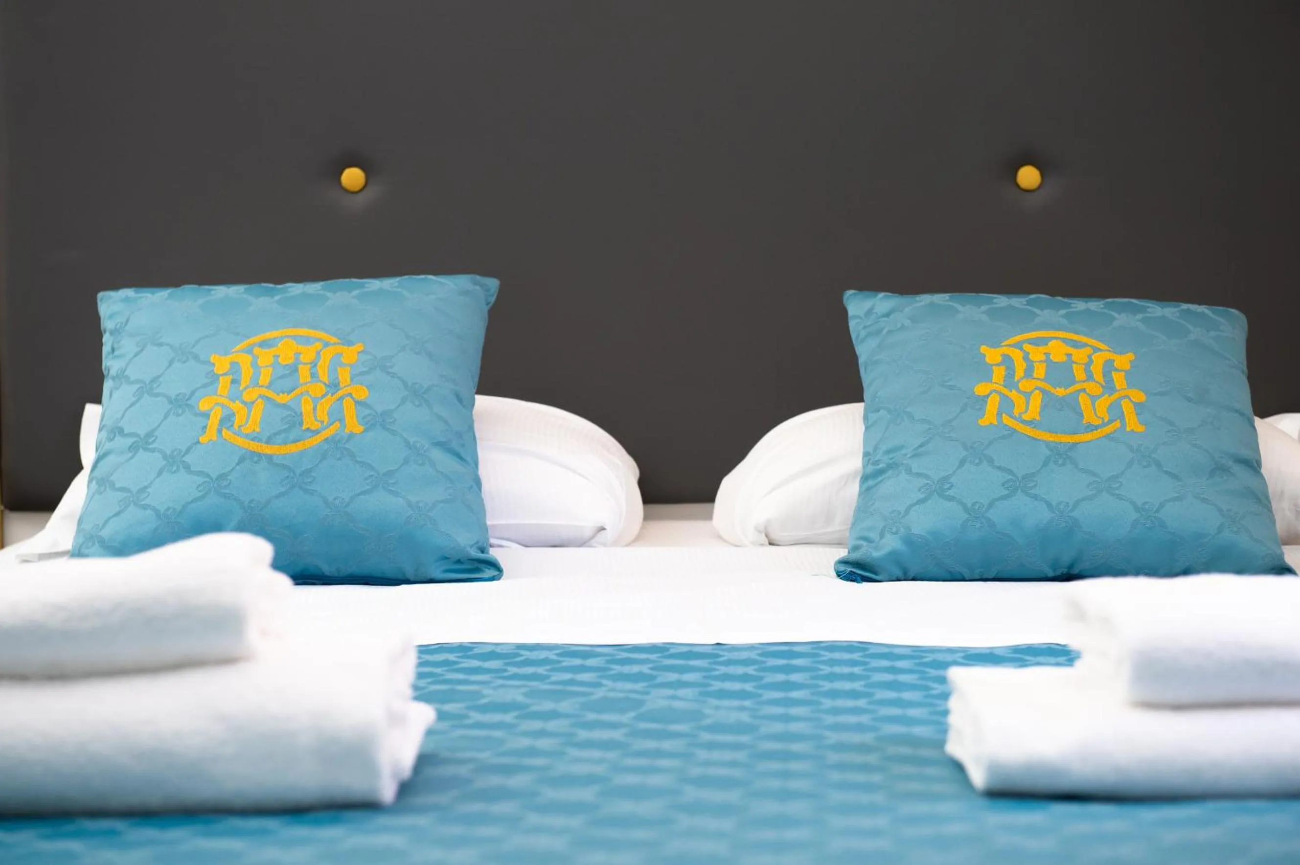 Bed in Art Atelier Borgo