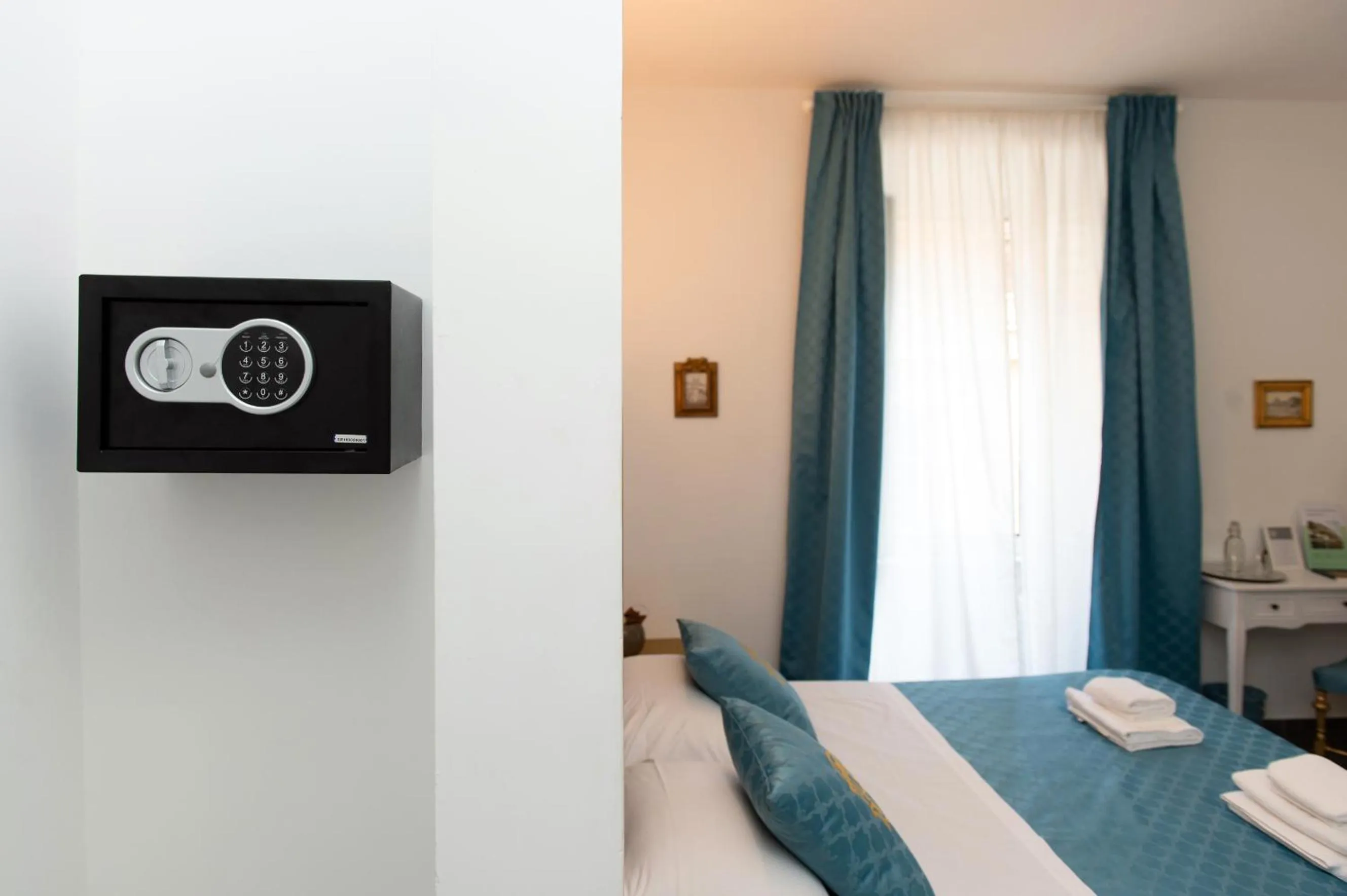 Bed in Art Atelier Borgo