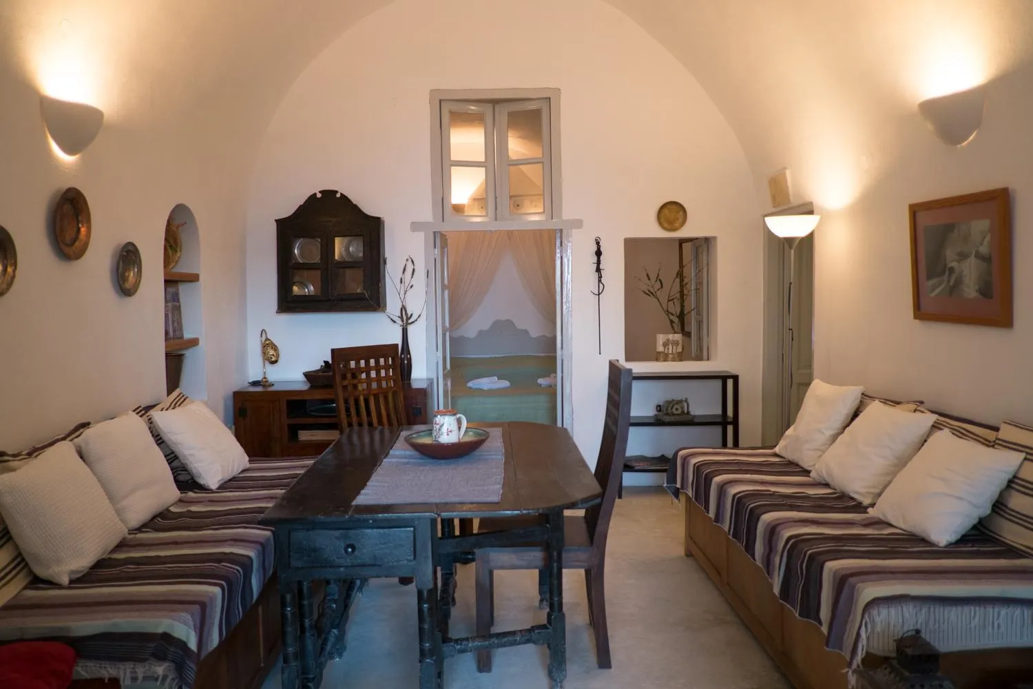 Living room in Zoe Aegeas Traditional houses