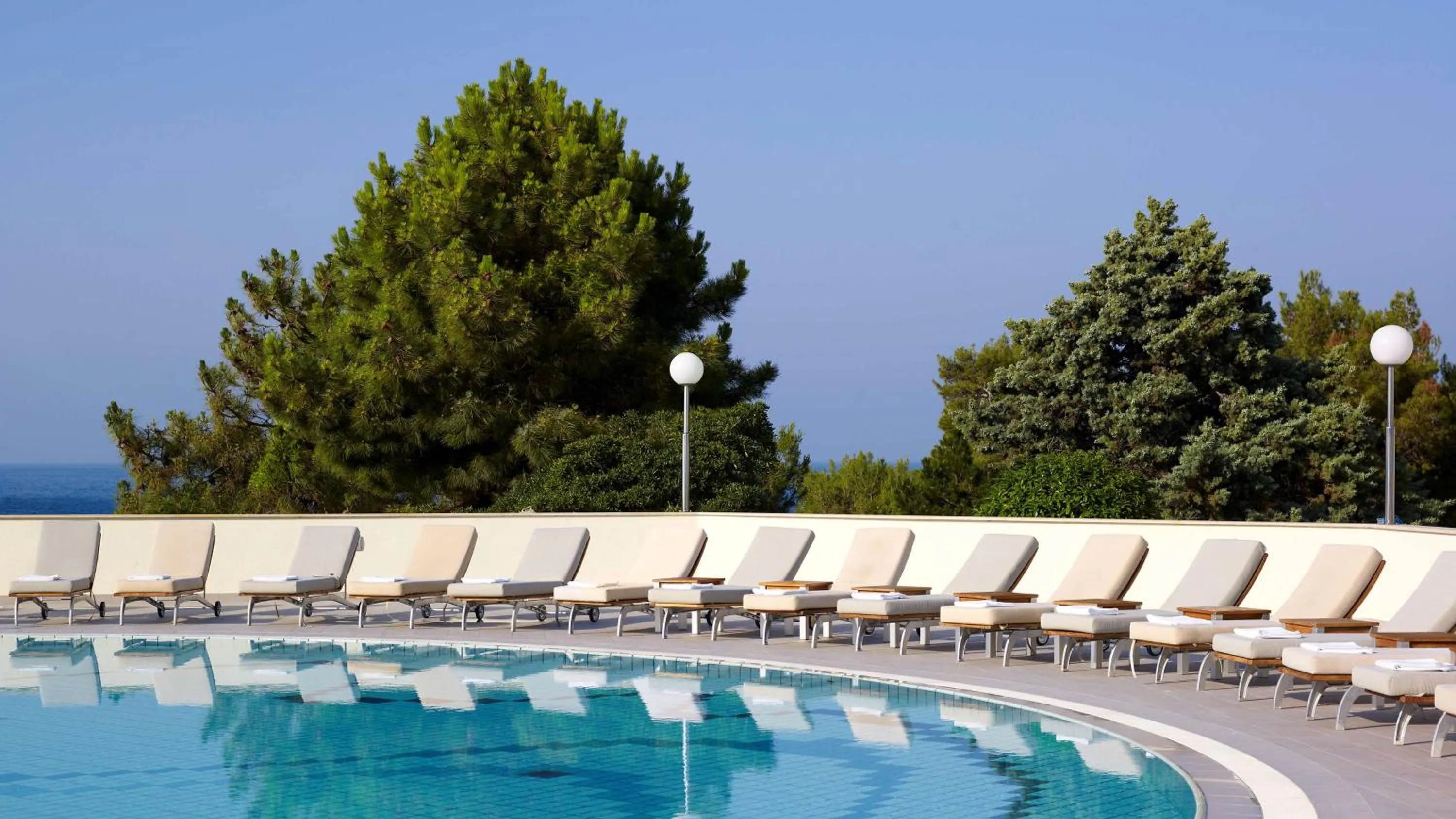 Pool view in Park Plaza Histria Pula