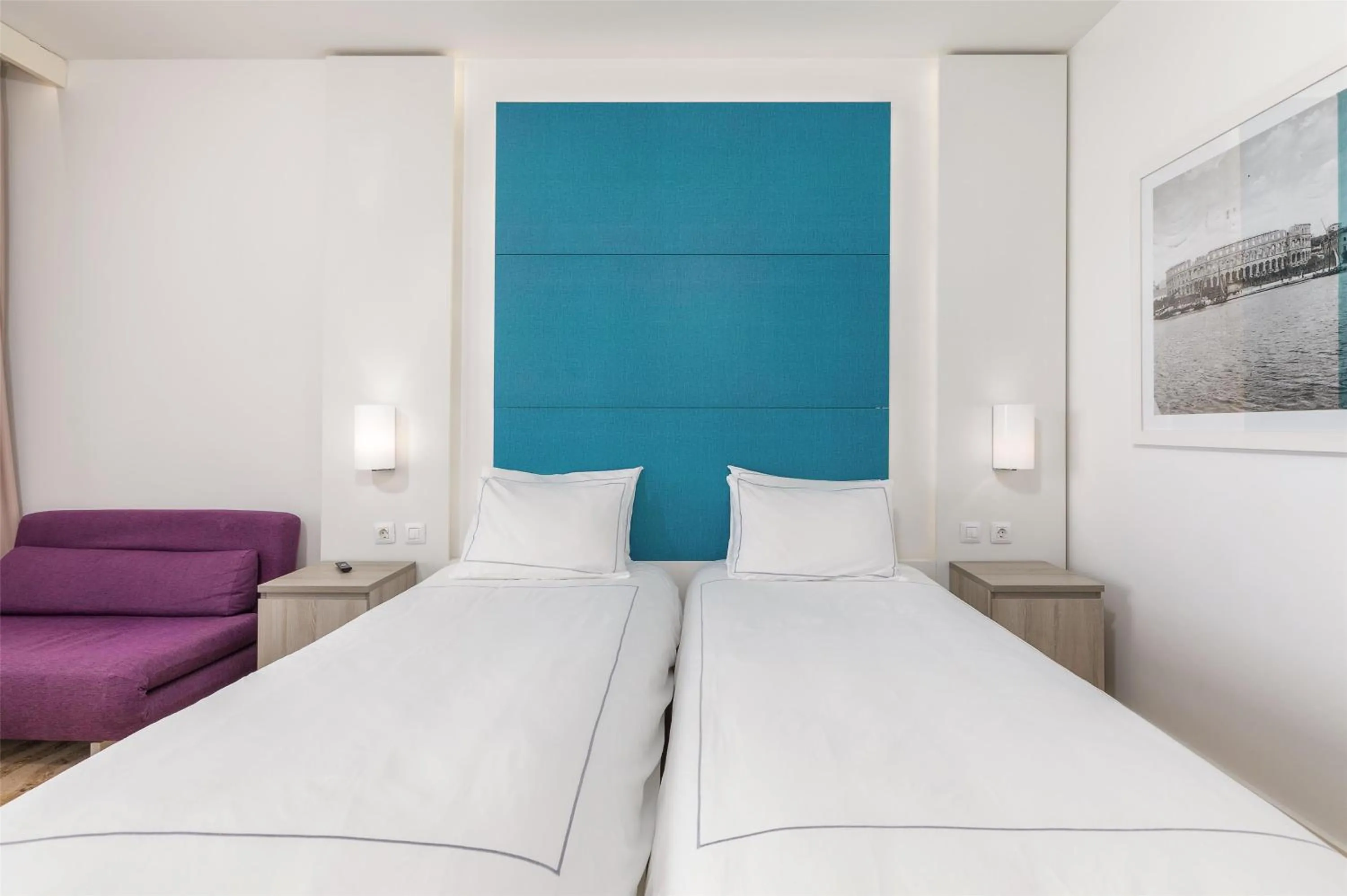 Bedroom, Bed in Park Plaza Histria Pula