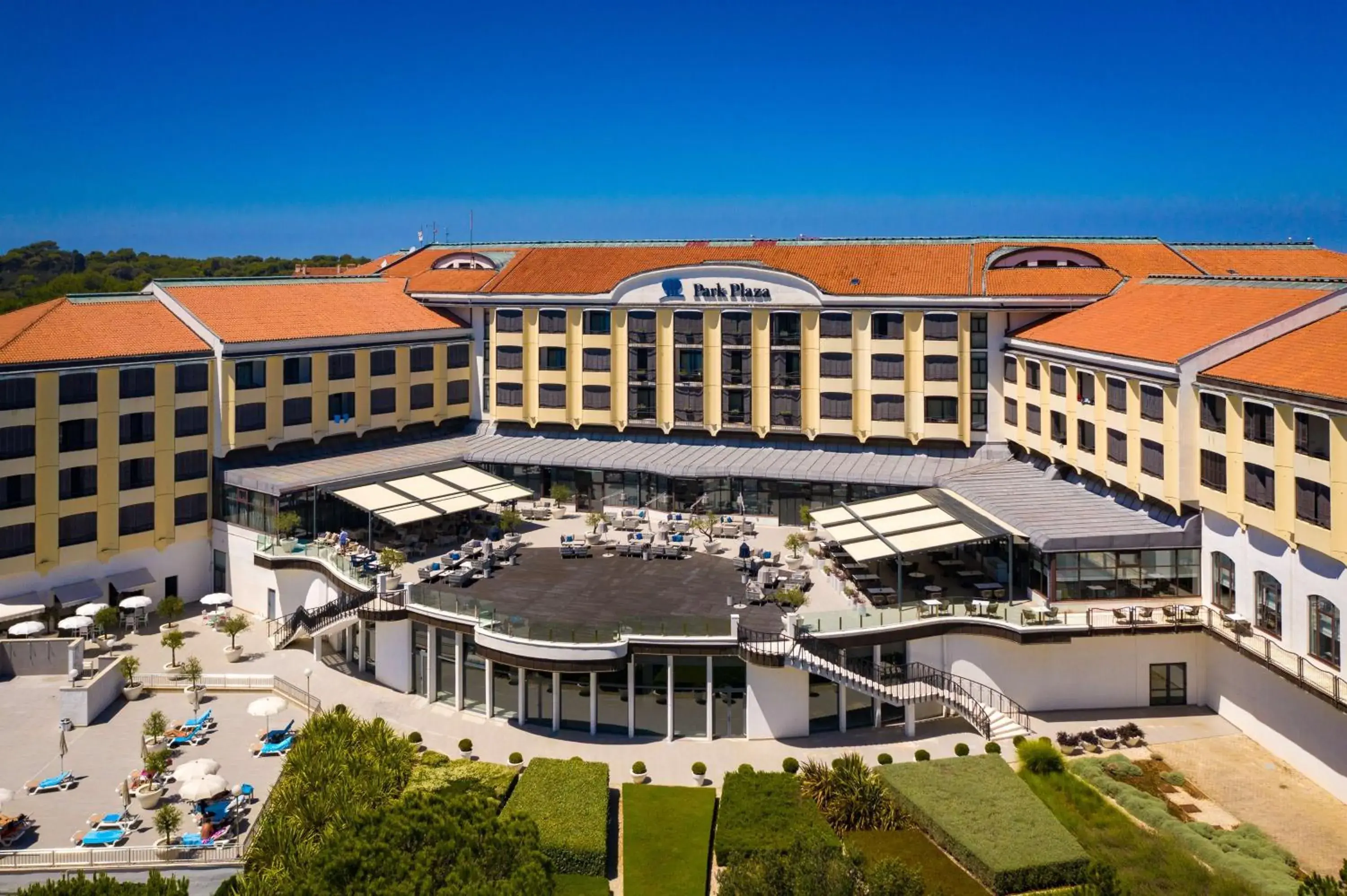 Property building in Park Plaza Histria Pula Property building in Park Plaza Histria Pula