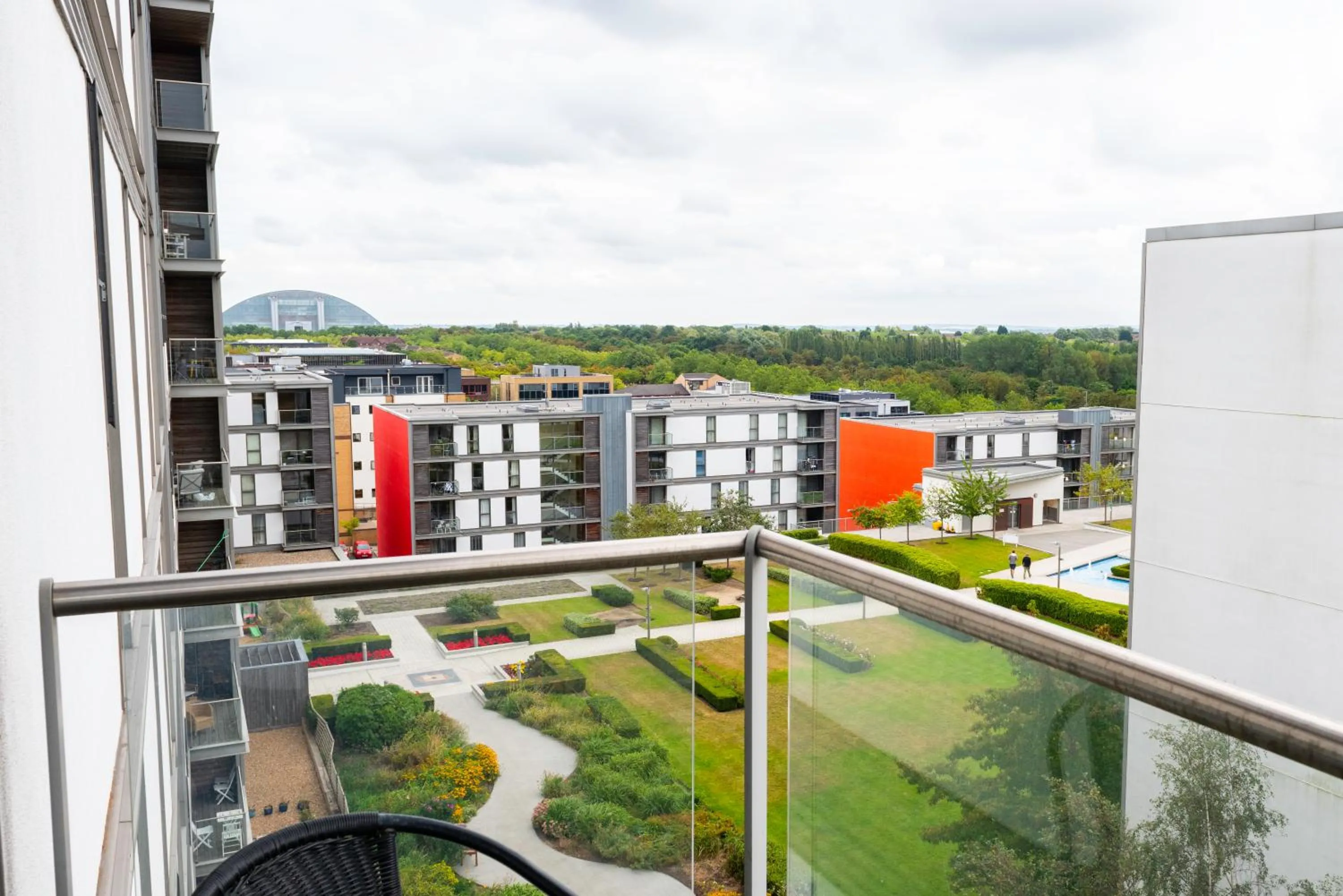 Balcony/Terrace in City Stay Apartments - Vizion