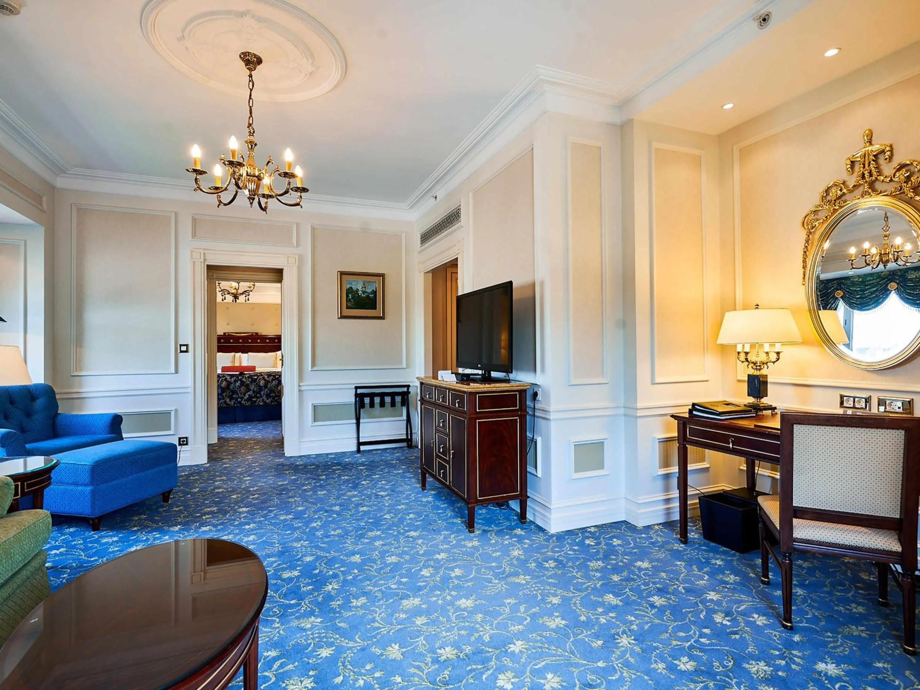 Bedroom in Fairmont Grand Hotel Kyiv