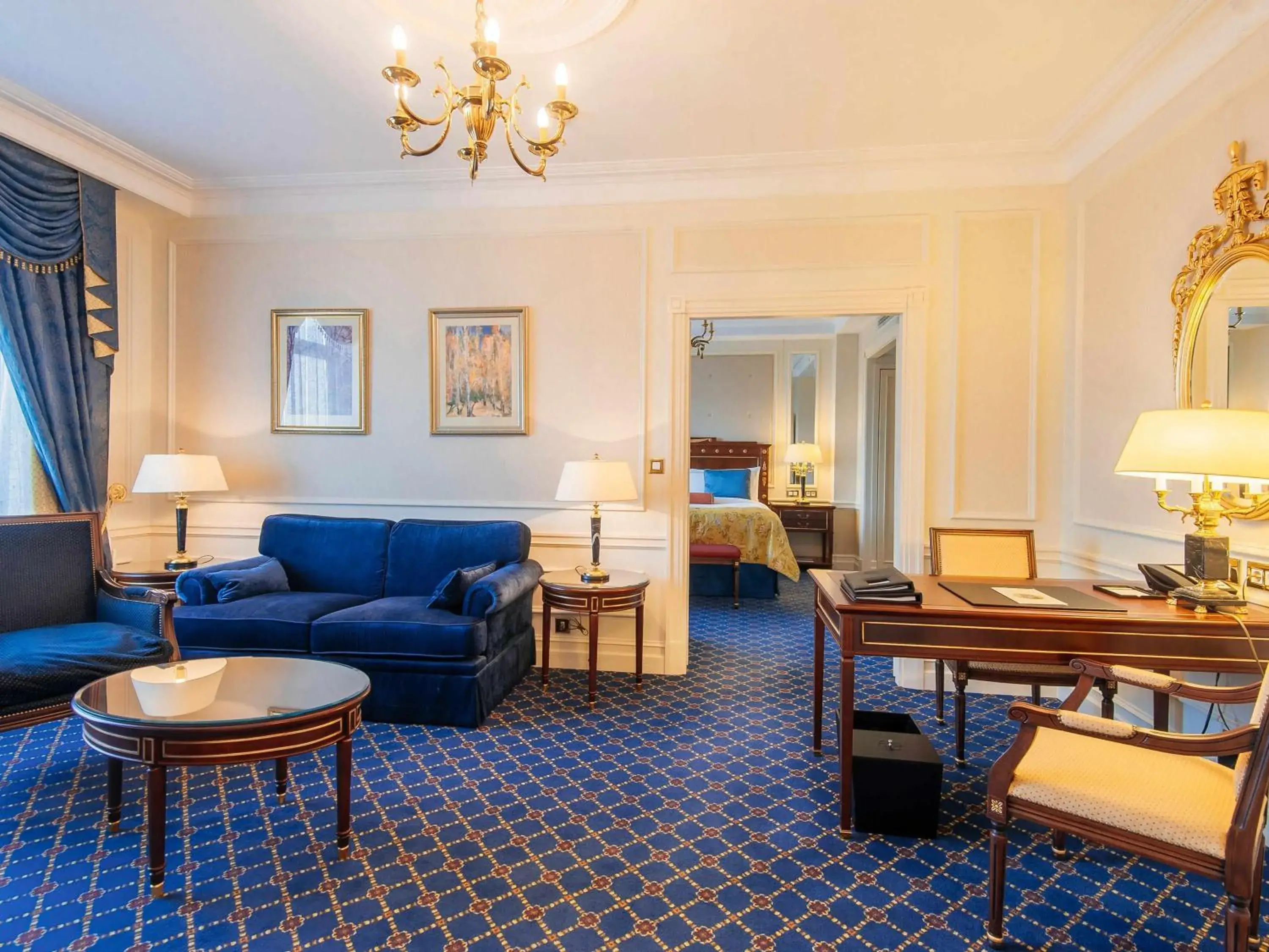 One-Bedroom King Suite with River View - single occupancy in Fairmont Grand Hotel Kyiv One-Bedroom King Suite with River View - single occupancy in Fairmont Grand Hotel Kyiv