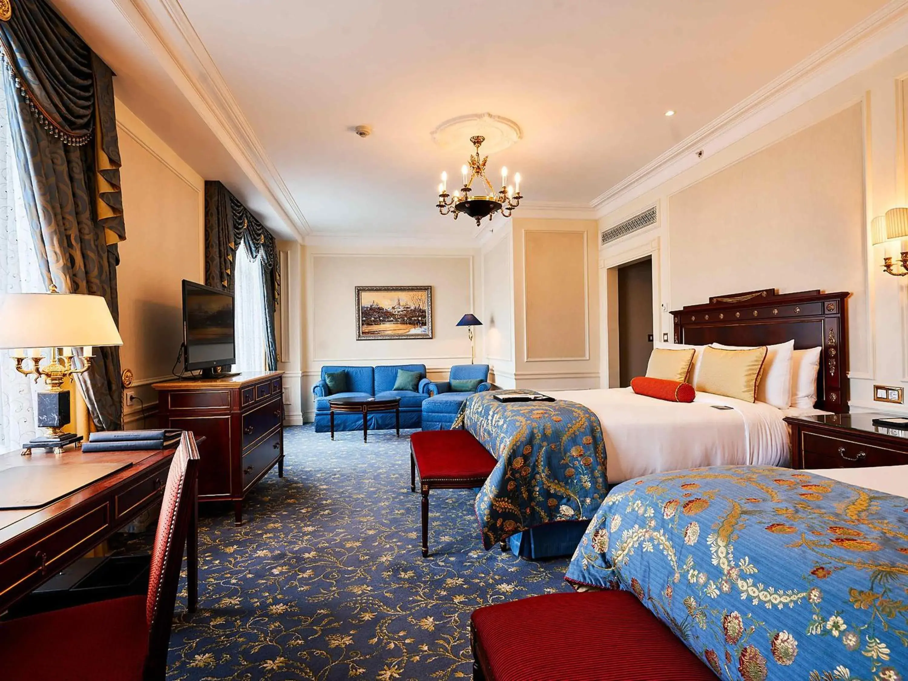 Deluxe 2 Queen Beds in Fairmont Grand Hotel Kyiv Deluxe 2 Queen Beds in Fairmont Grand Hotel Kyiv